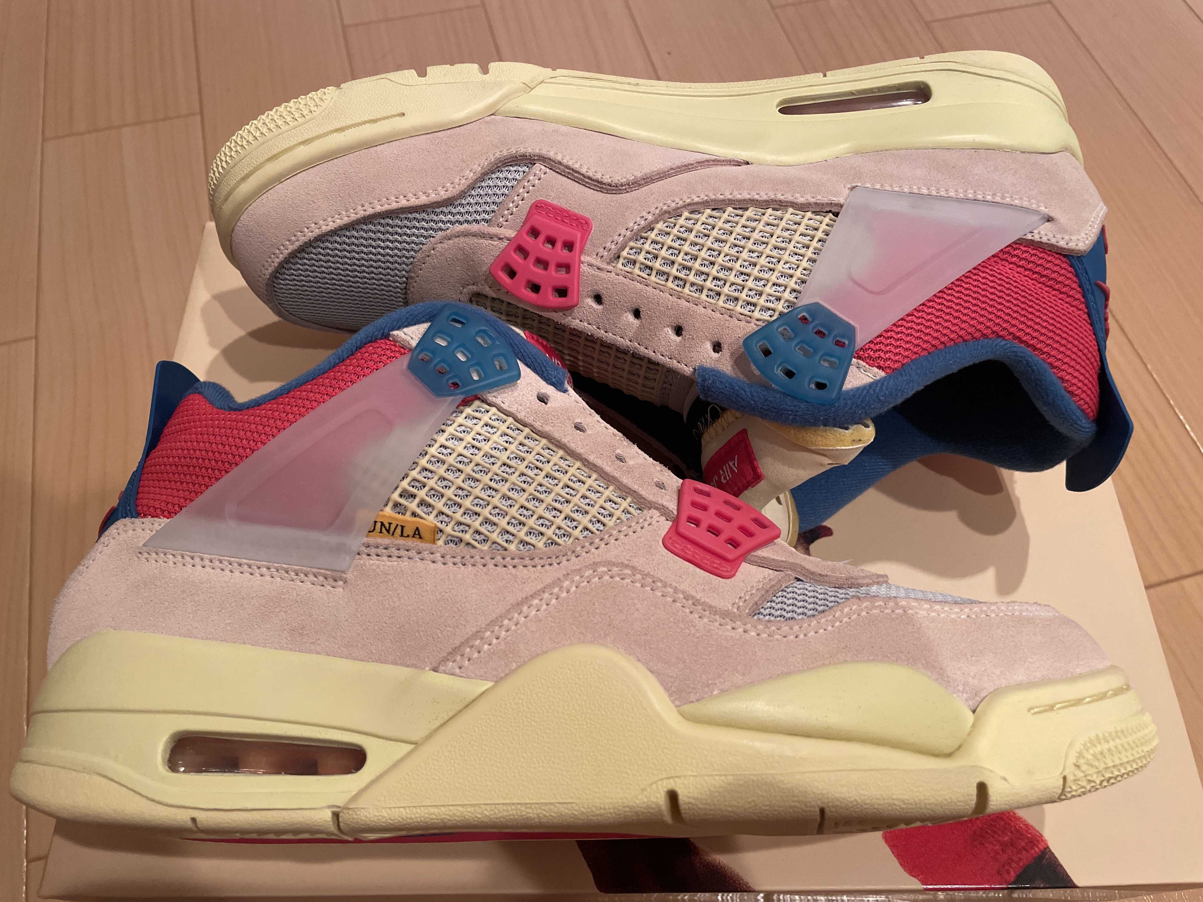 UNION × Nike Air Jordan 4 SP "Guava Ice/Light Fusion Red"