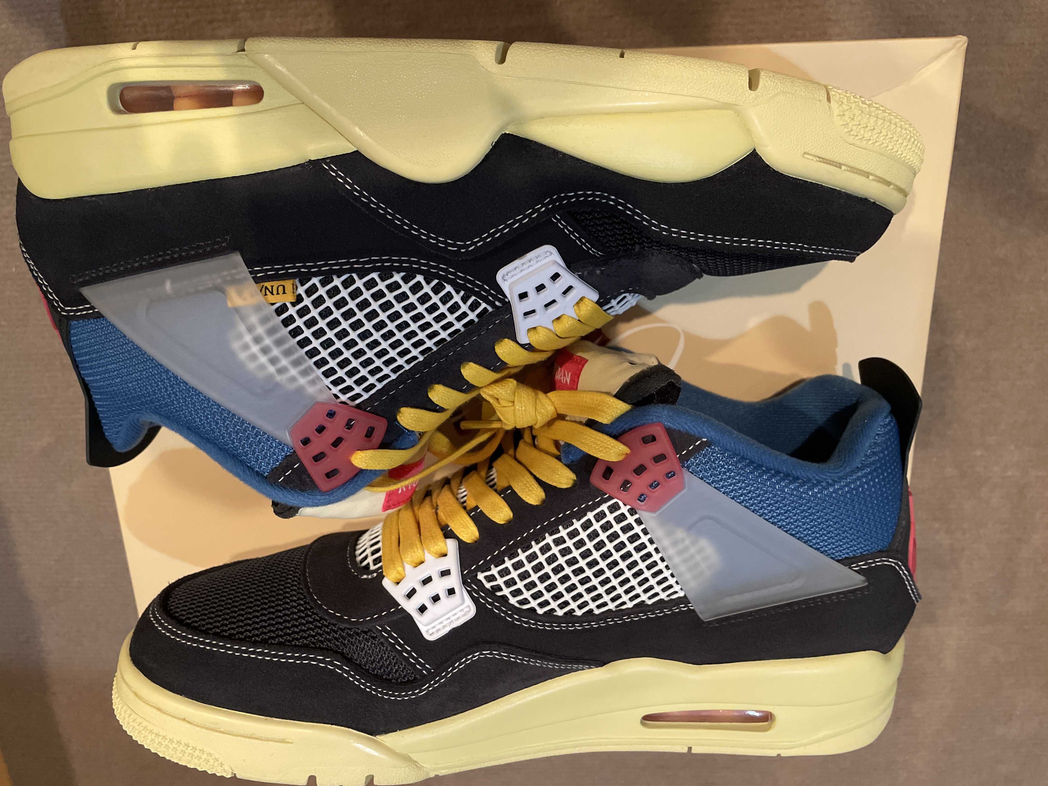 UNION × NIKE AIR JORDAN 4 "OFF NOIR"