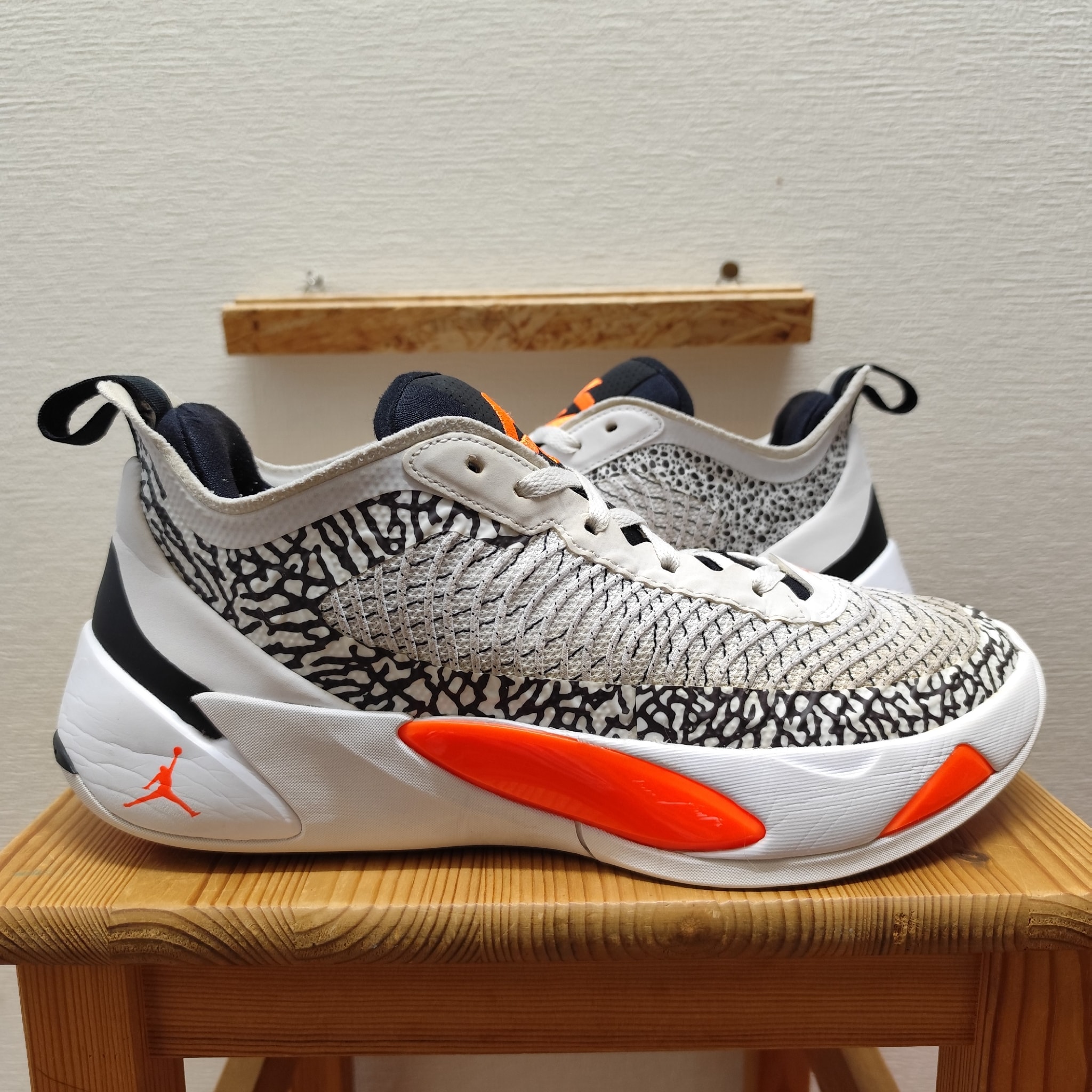 Nike Jordan Luka 1 "White/Black/Total Orange"
