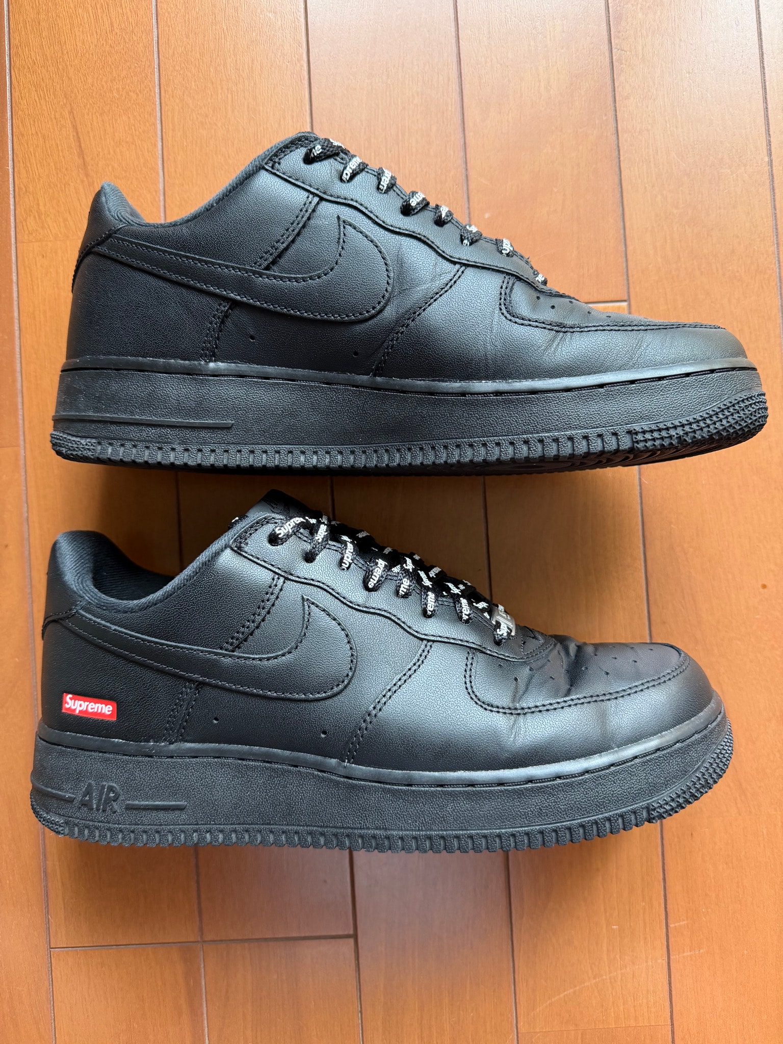 Supreme × Nike Air Force 1 Low "Black"