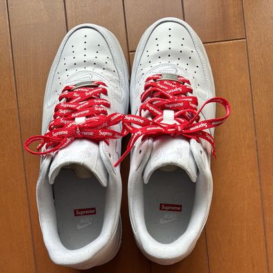 Supreme × Nike Air Force 1 Low "White"