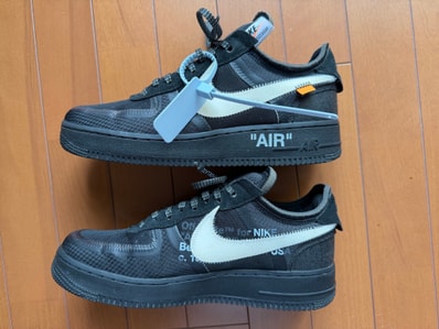 Off-White × Nike Air Force 1 Low "Black"