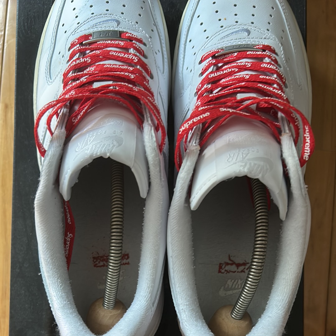 Supreme × Nike Air Force 1 Low "White"