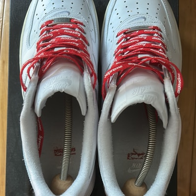 Supreme × Nike Air Force 1 Low "White"