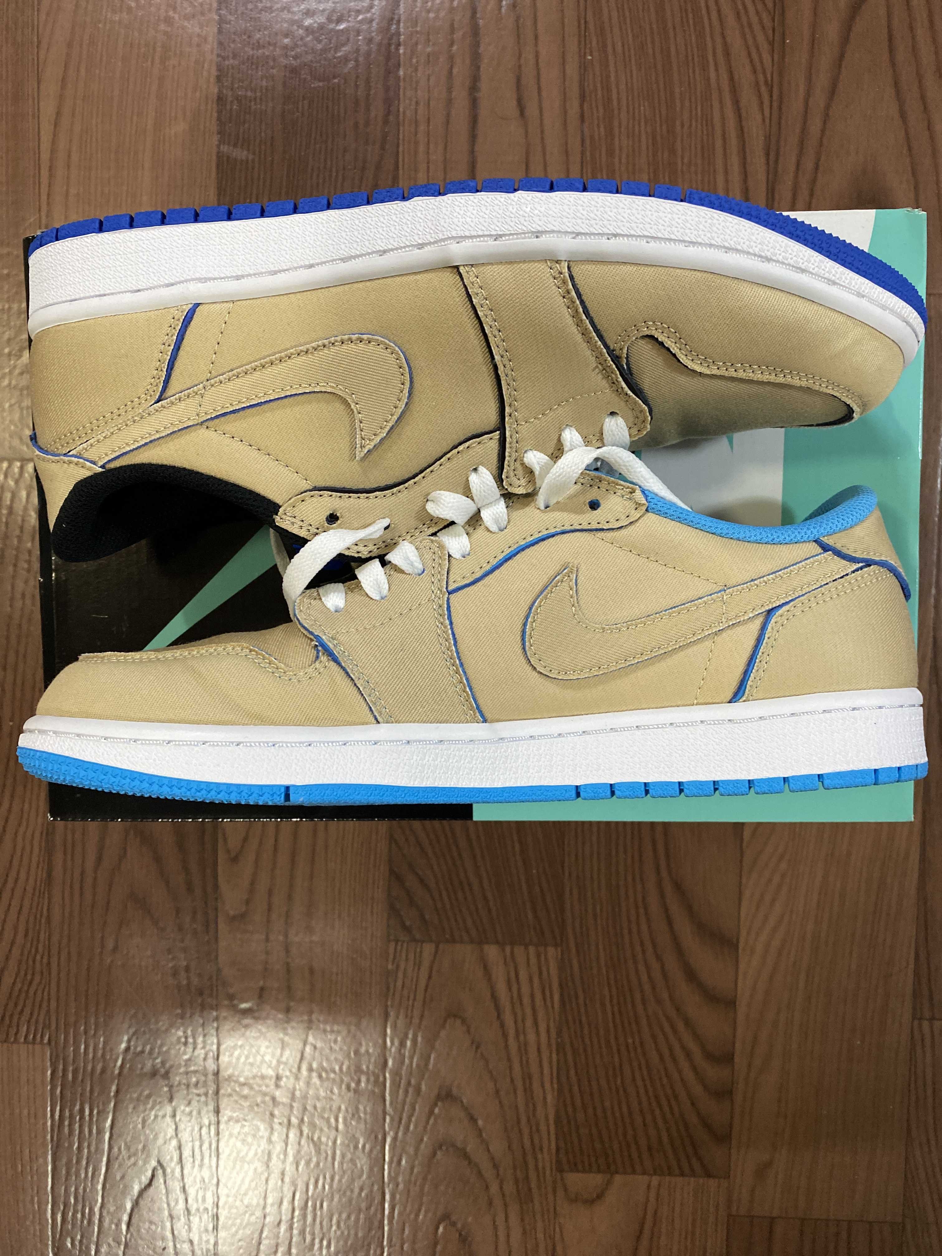Nike SB Air Jordan 1 Low "Desert Ore/Royal Blue"