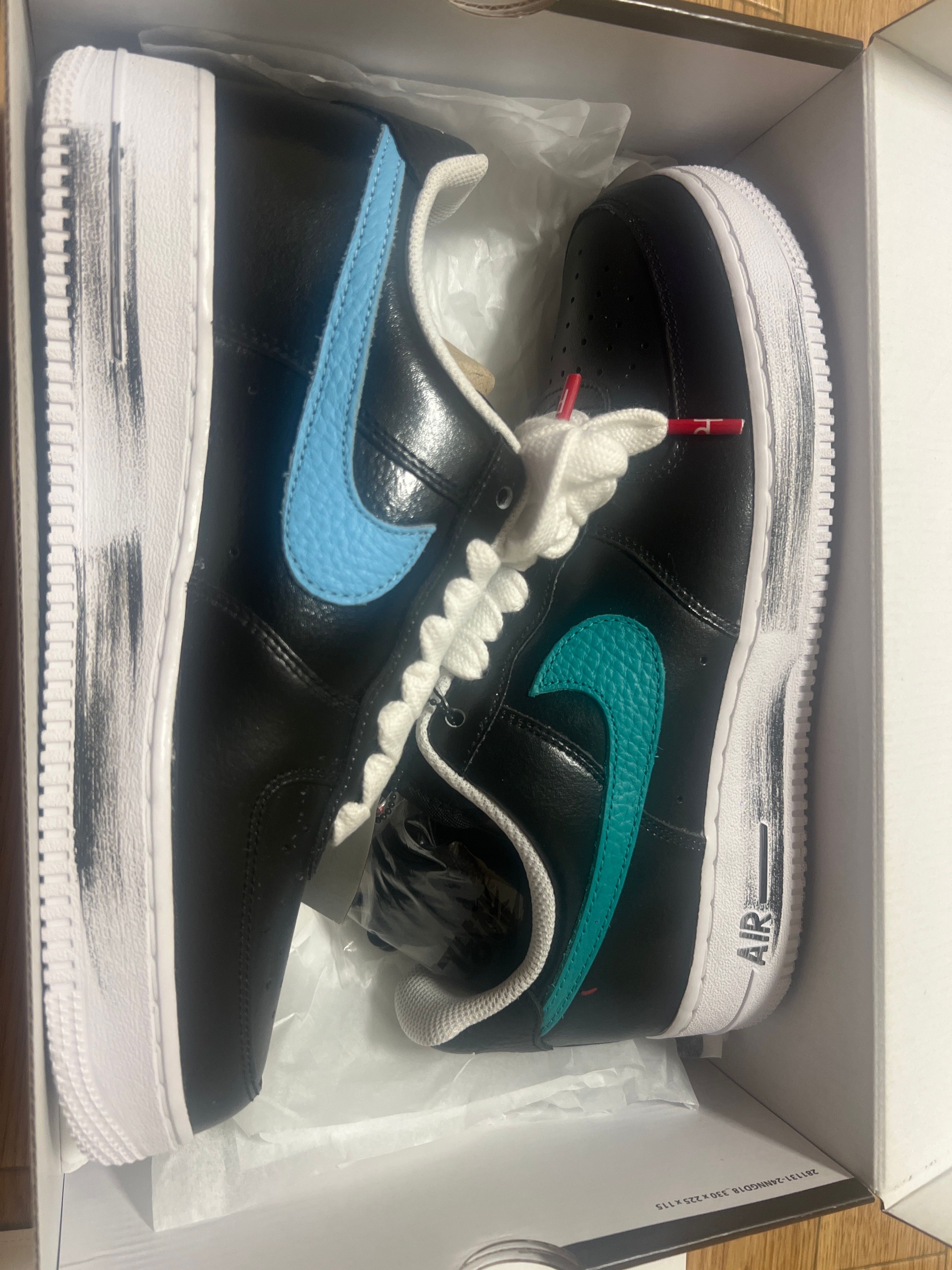 PEACEMINUSONE × Nike Air Force 1 Low '07 Para-Noise 3.0 "Black and Multi-Color" / G-DRAGON