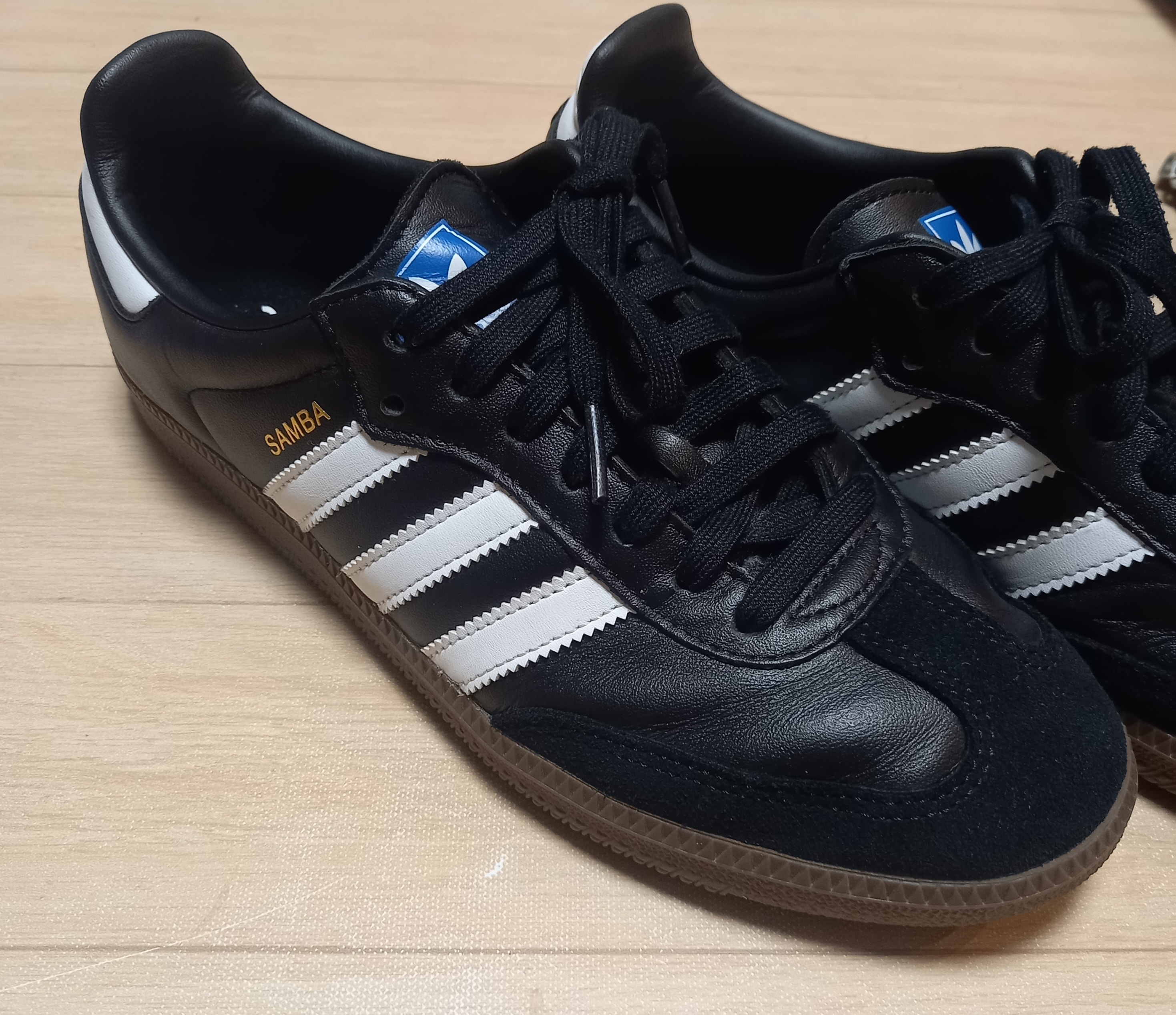 adidas Samba OG "Core Black/Cloud White/Gum"