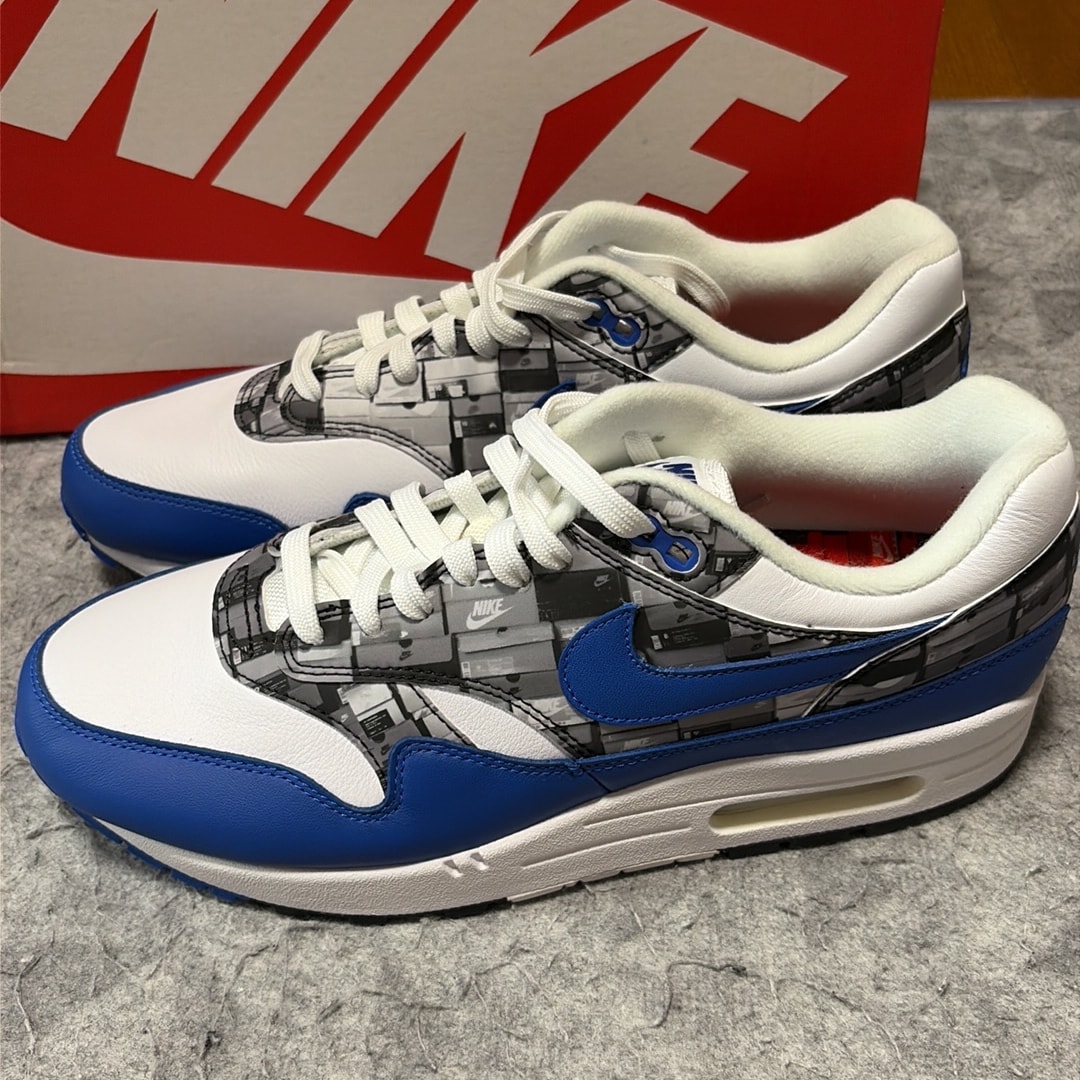 atmos × Nike Air Max 1 Blue "We Love Nike"