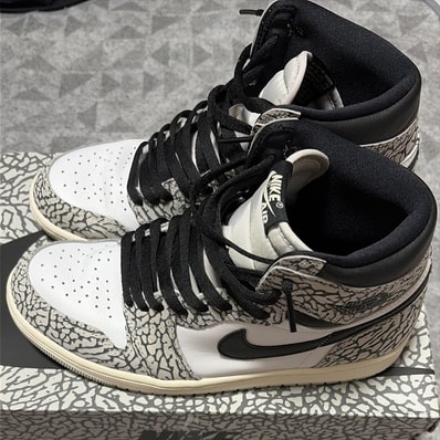Nike Air Jordan 1 High OG "White Cement/Safari"