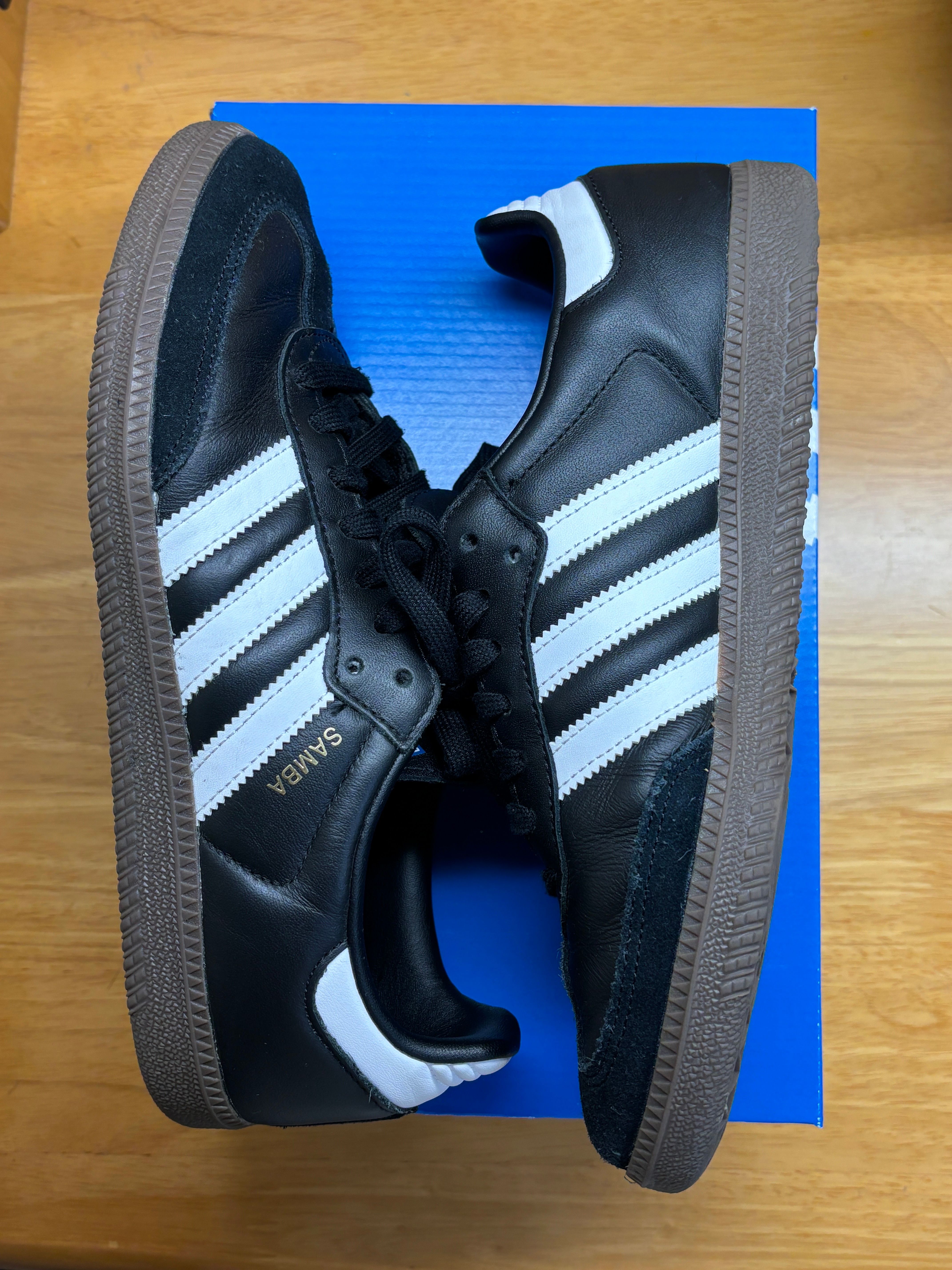 adidas Samba OG "Core Black/Cloud White/Gum"