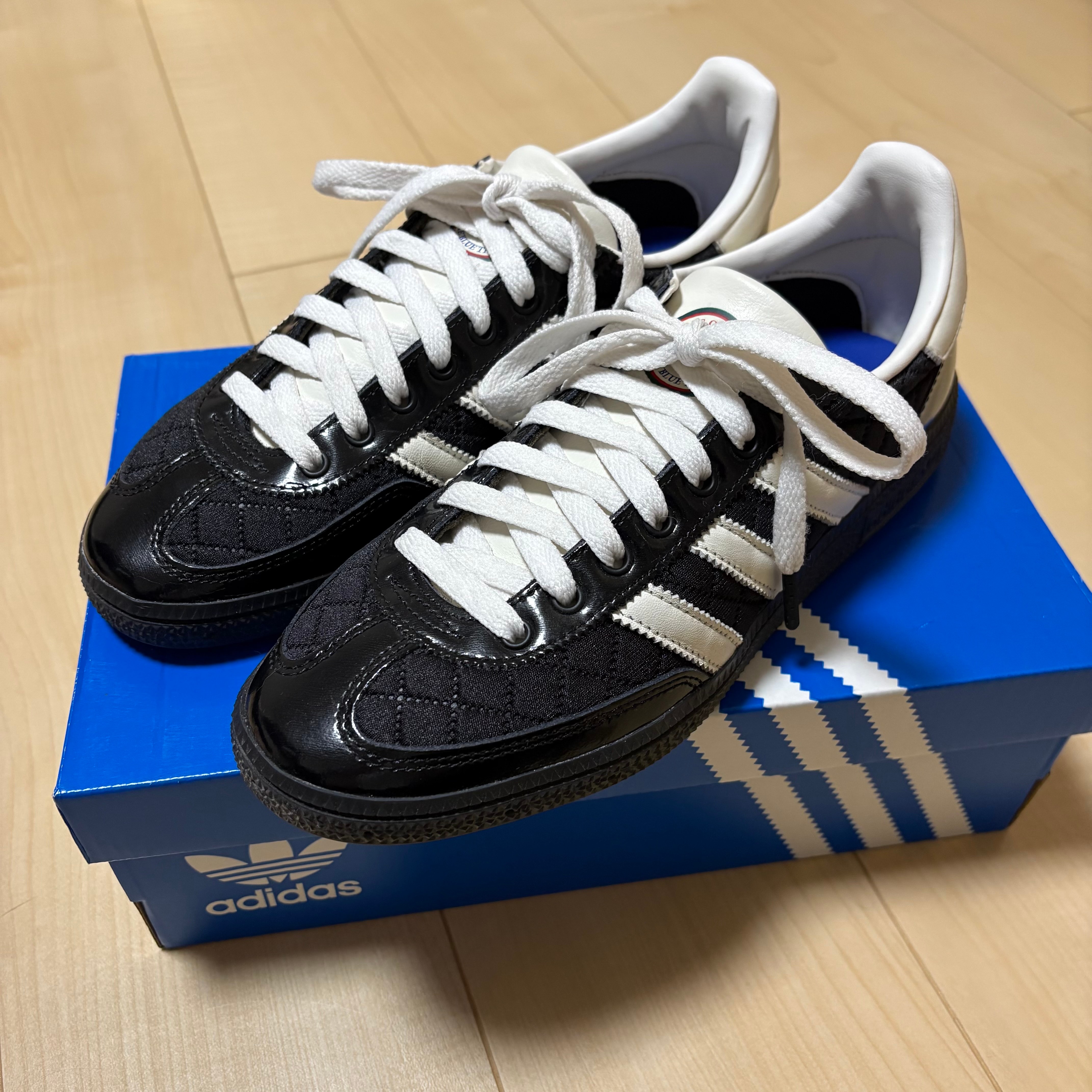 adidas Handball Spezial "Core Black" (Blue Trio With Logo)