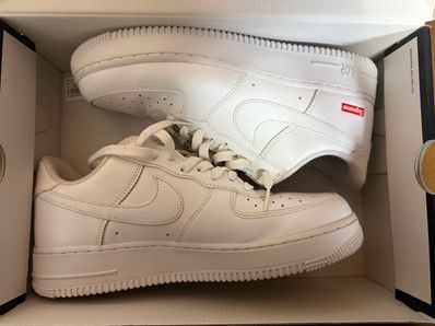 Supreme × Nike Air Force 1 Low "White"