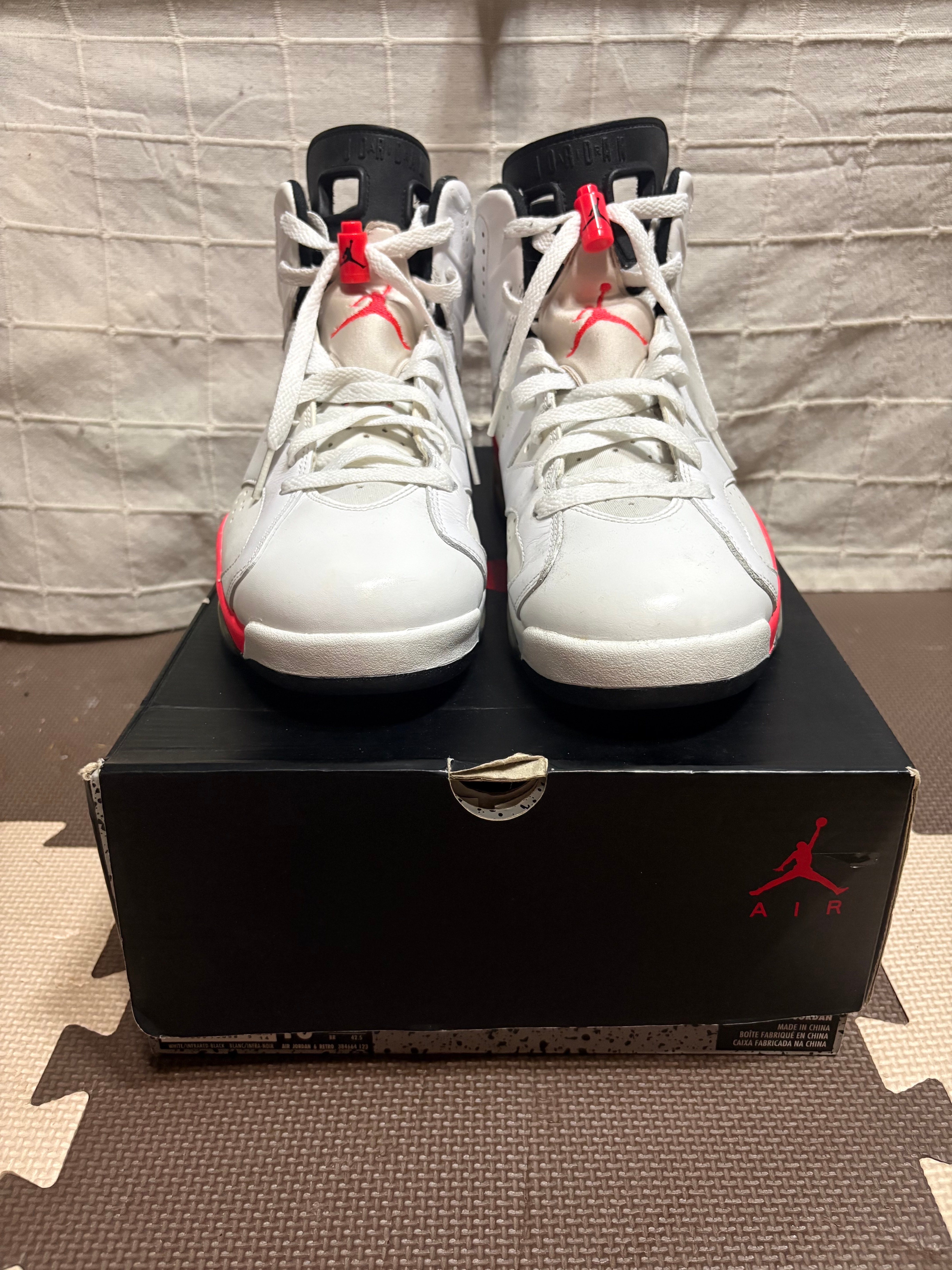 Nike Air Jordan 6 Retro "White / Infra Red" (2014)