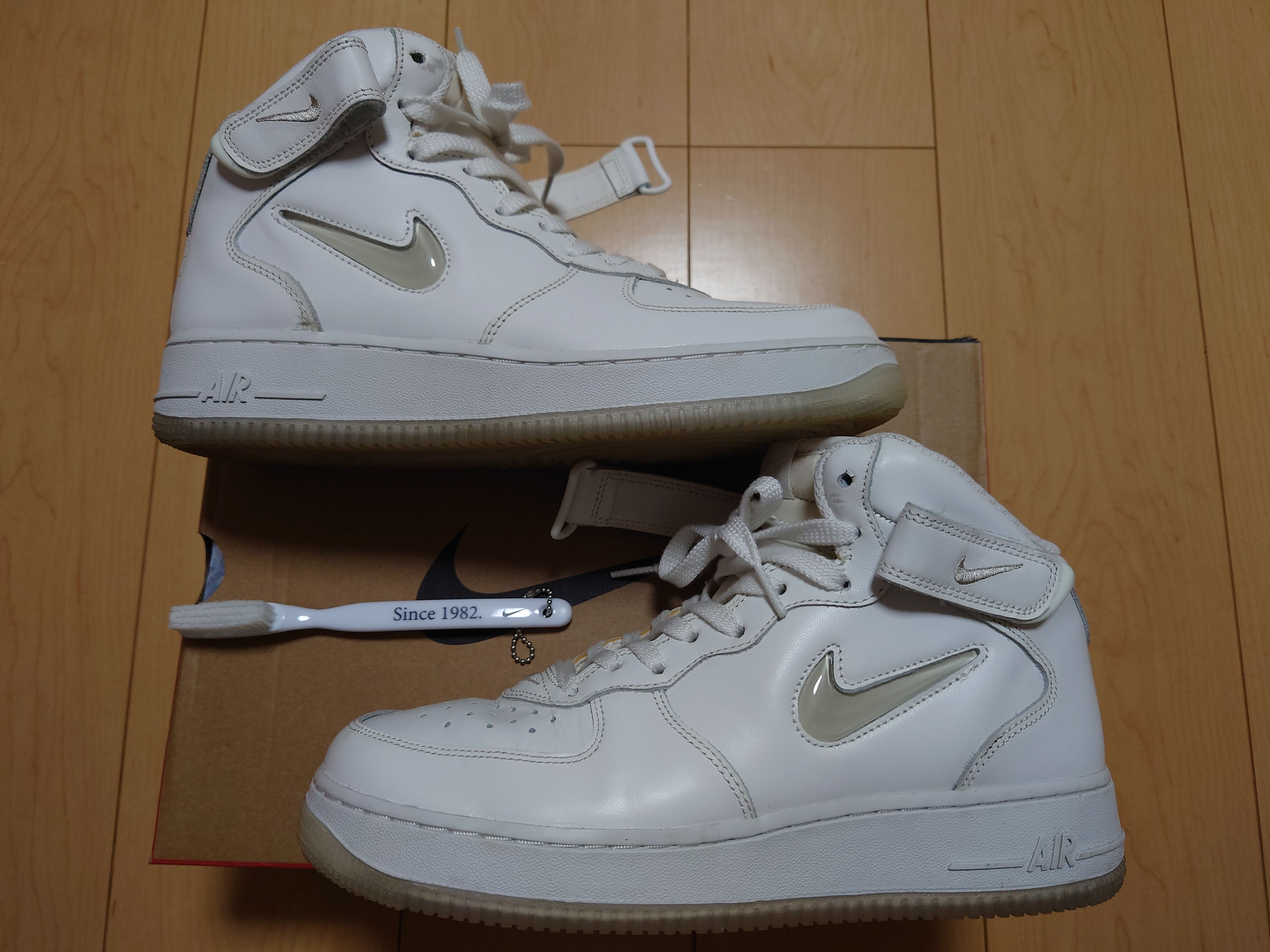 Nike Air Force 1 Mid ’07 Color of the Month "White Jewel"