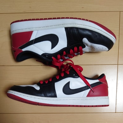 Nike Air Jordan 1 Retro Low OG "Black Toe"