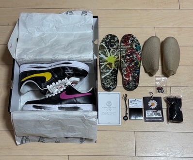 PEACEMINUSONE × Nike Air Force 1 Low '07 Para-Noise 3.0 "Black and Multi-Color" / G-DRAGON