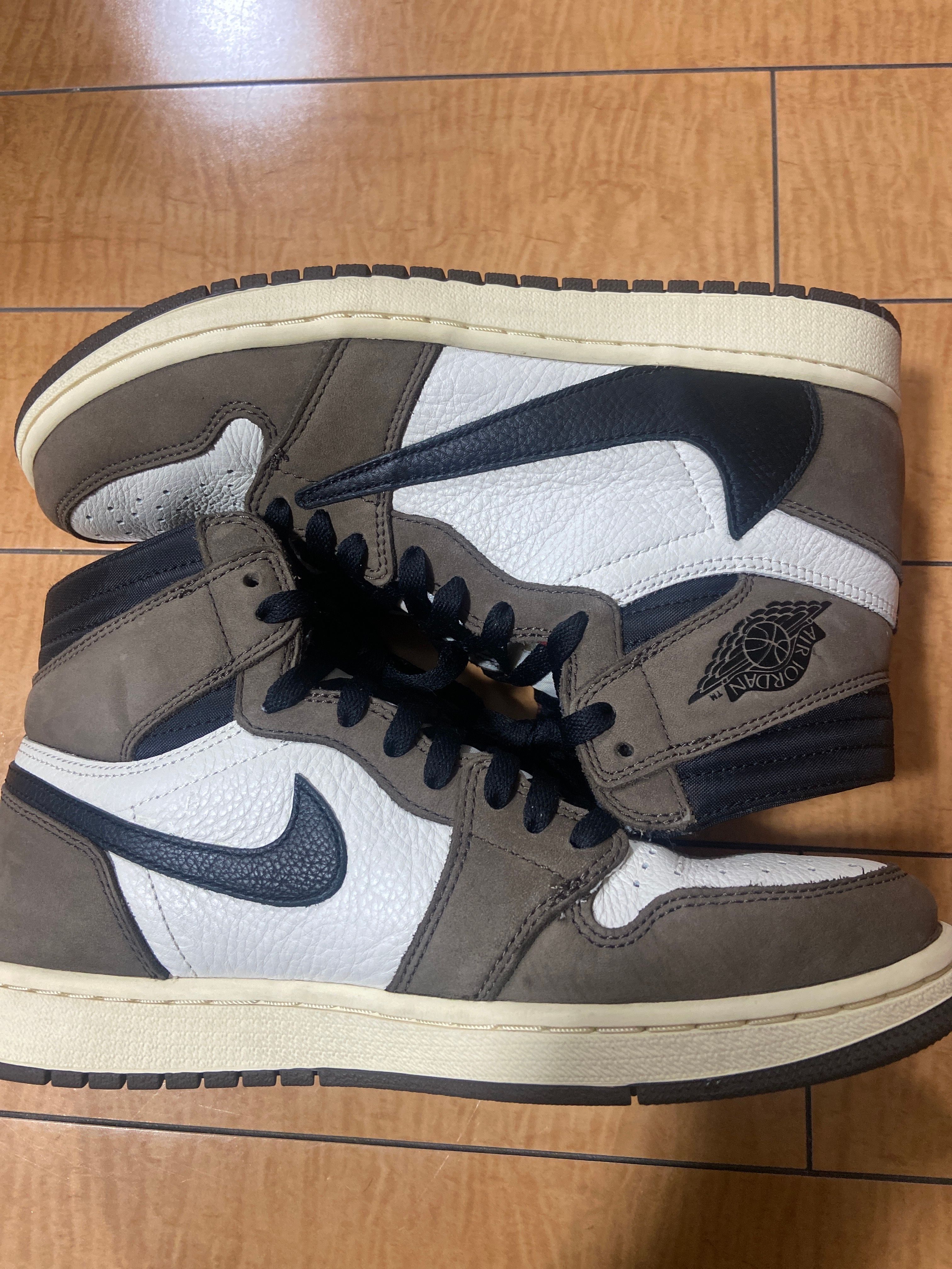 Travis Scott × Nike Air Jordan 1 Retro High OG TS SP "Sail/Dark Mocha"