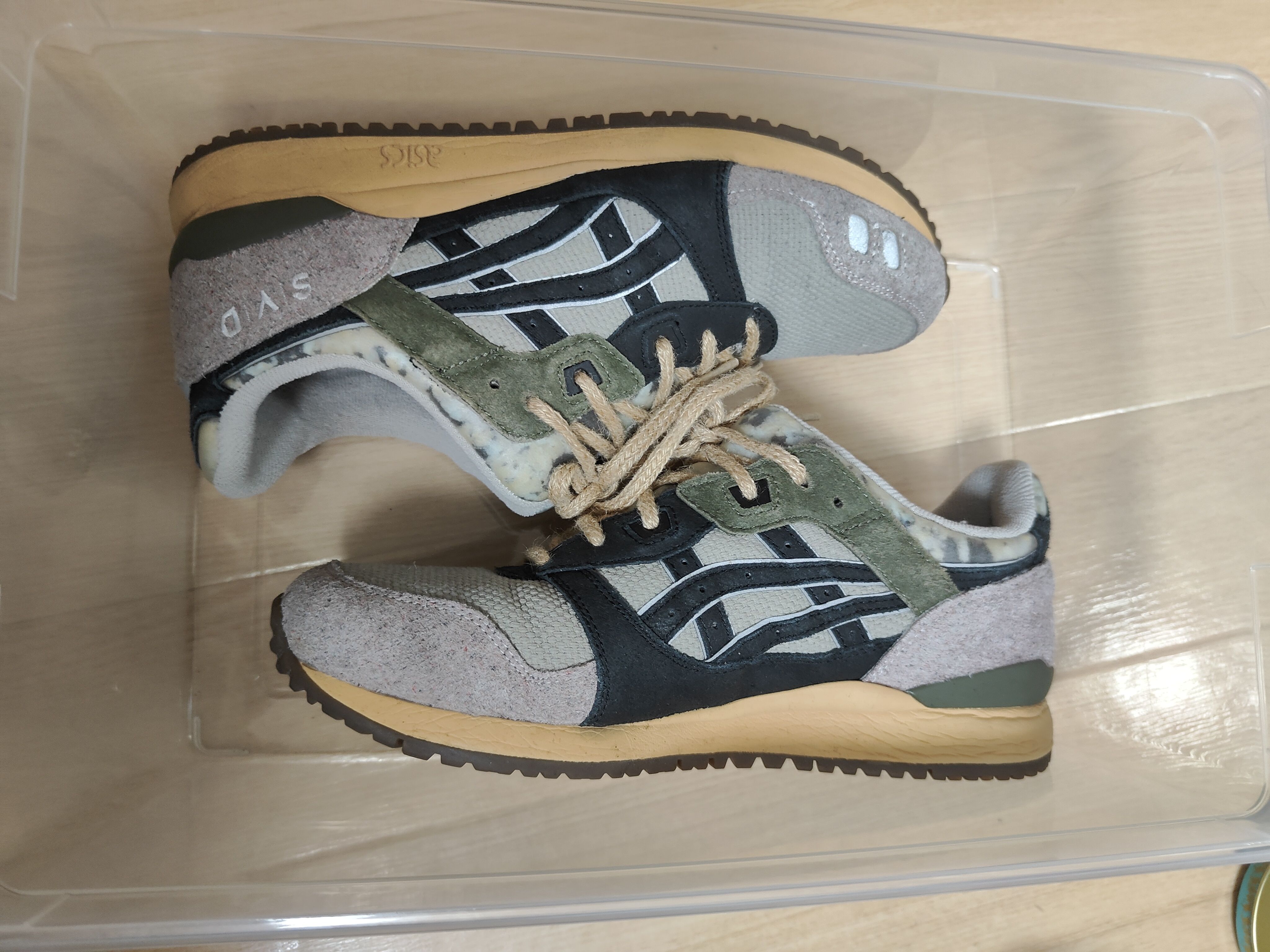 SVD × Asics Gel-Lyte 3 OG "Beige/Black"
