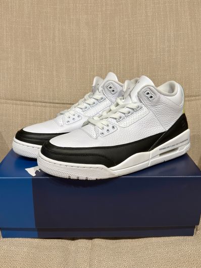 Fragment × Nike Air Jordan 3 "White/Black"