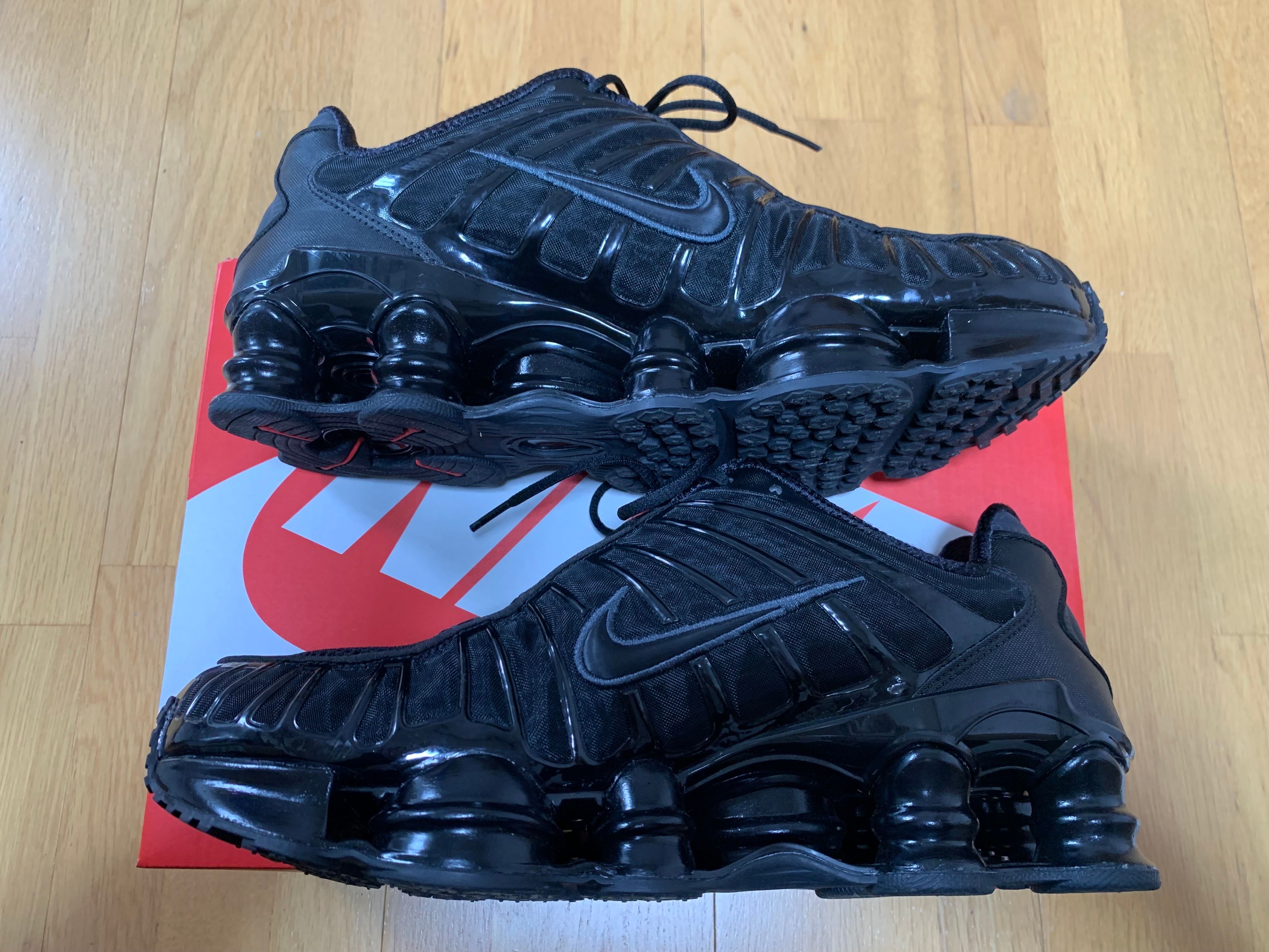 Nike Women's Shox TL "Black and Max Orange"