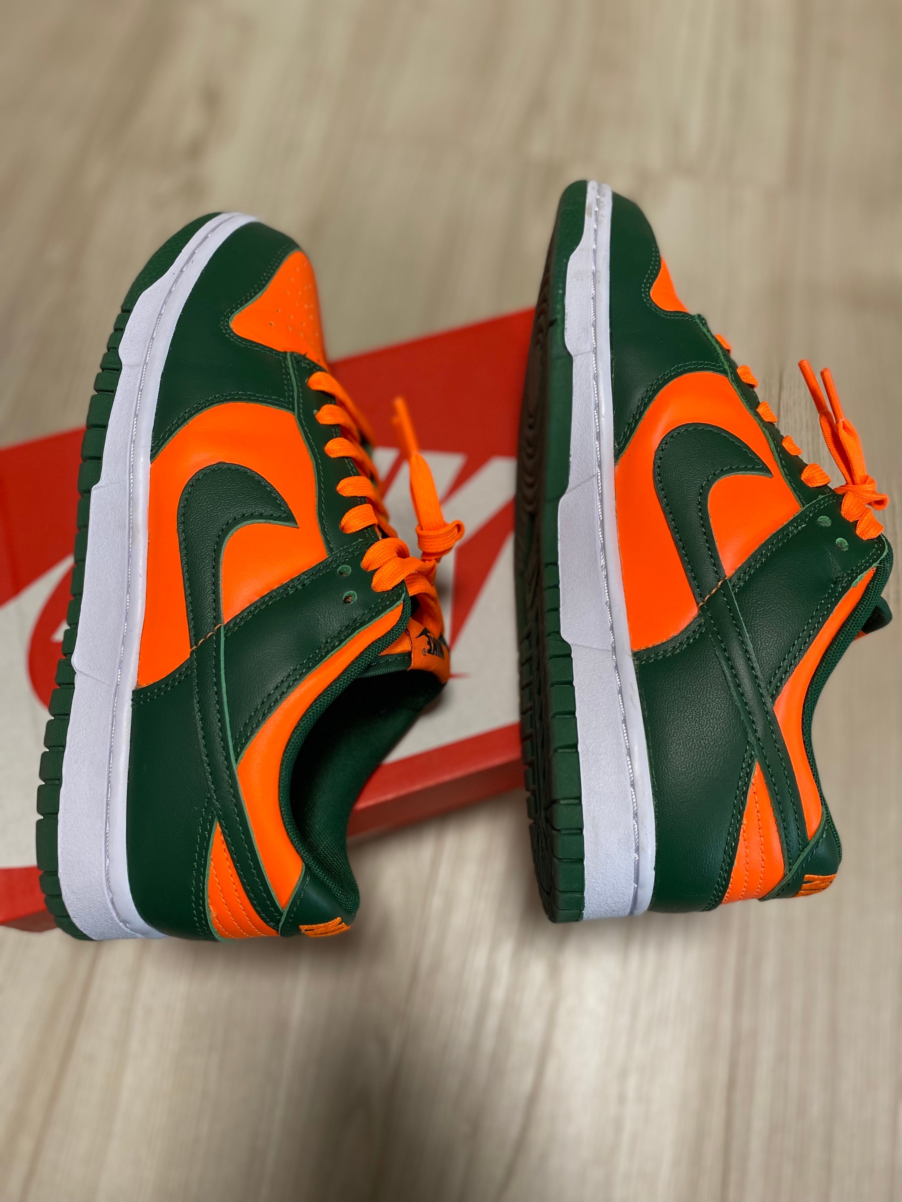 Nike Dunk Low Retro "Gorge Green and Total Orange"