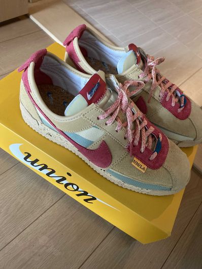 UNION × Nike Cortez "Red/Beige"