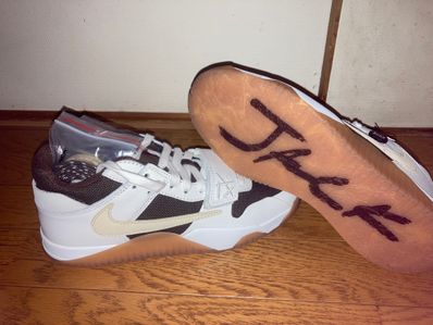 Travis Scott × Nike Jordan Jumpman Jack TR "Sail and Dark Mocha"