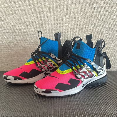 ACRONYM × Nike Air Presto Mid "Hyper Pink"