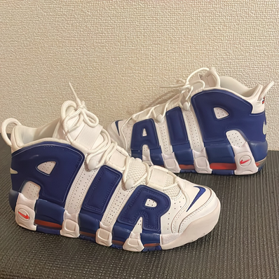 NIKE AIR MORE UPTEMPO 96 "WHITE/DEEP ROYAL BLUE"