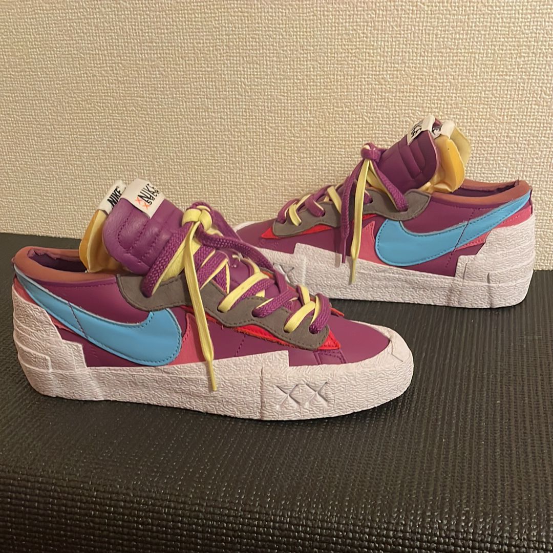 KAWS × sacai × Nike Blazer Low "Purple Dusk"