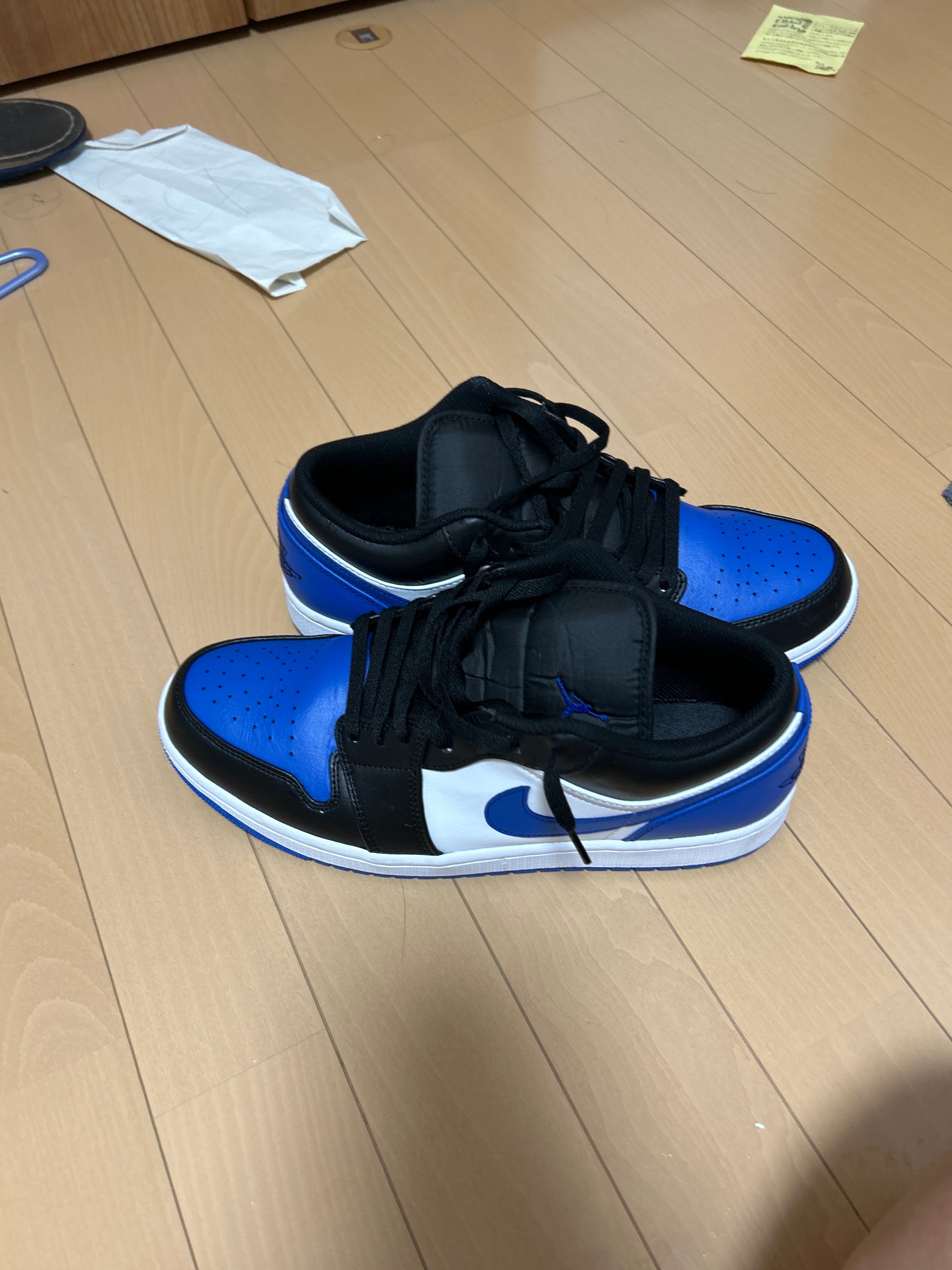 Nike Air Jordan 1 Low "Black/White/Royal Blue"