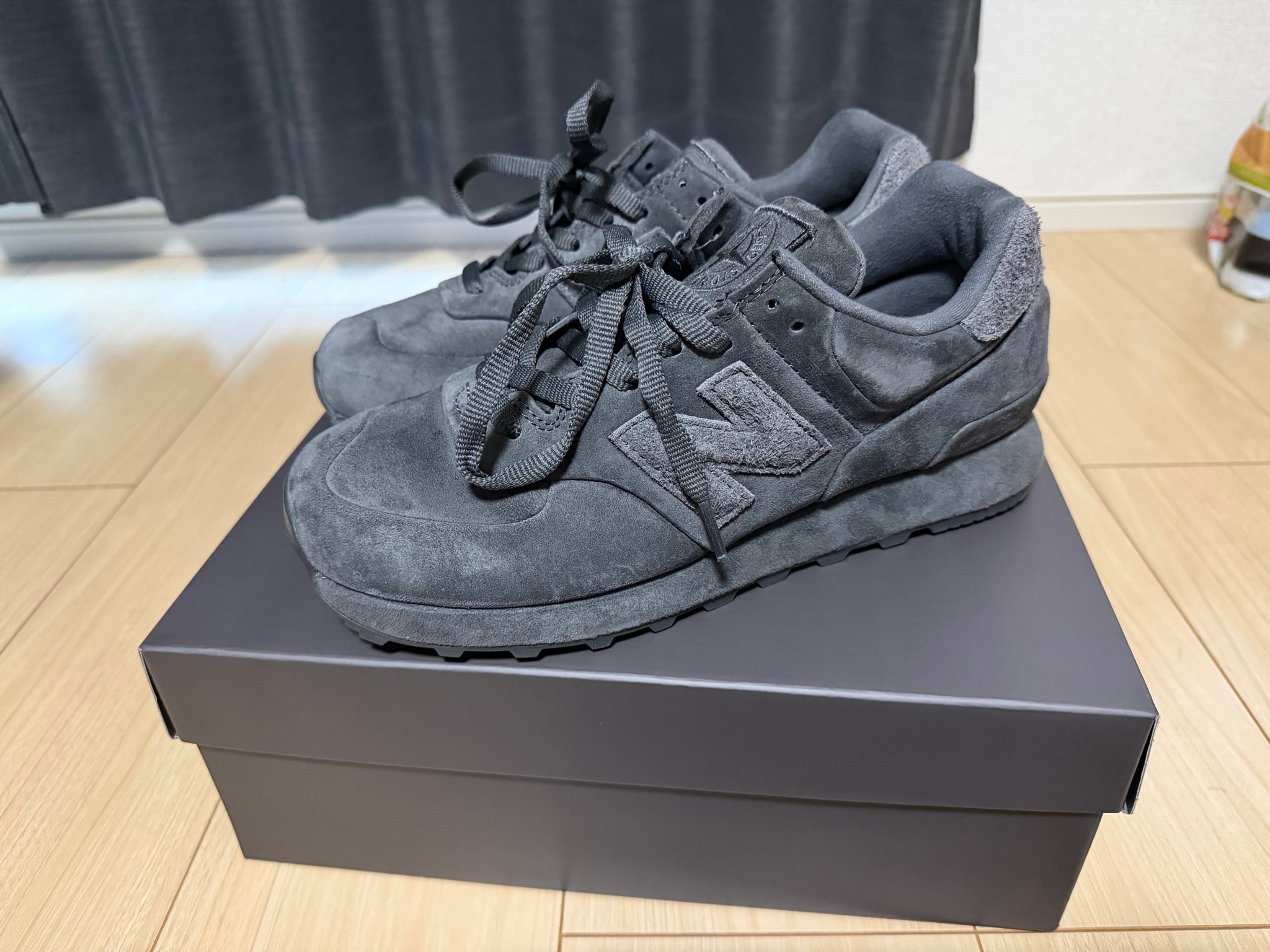 Stone Island × New Balance 574 Legacy Ghost "Dark Grey"