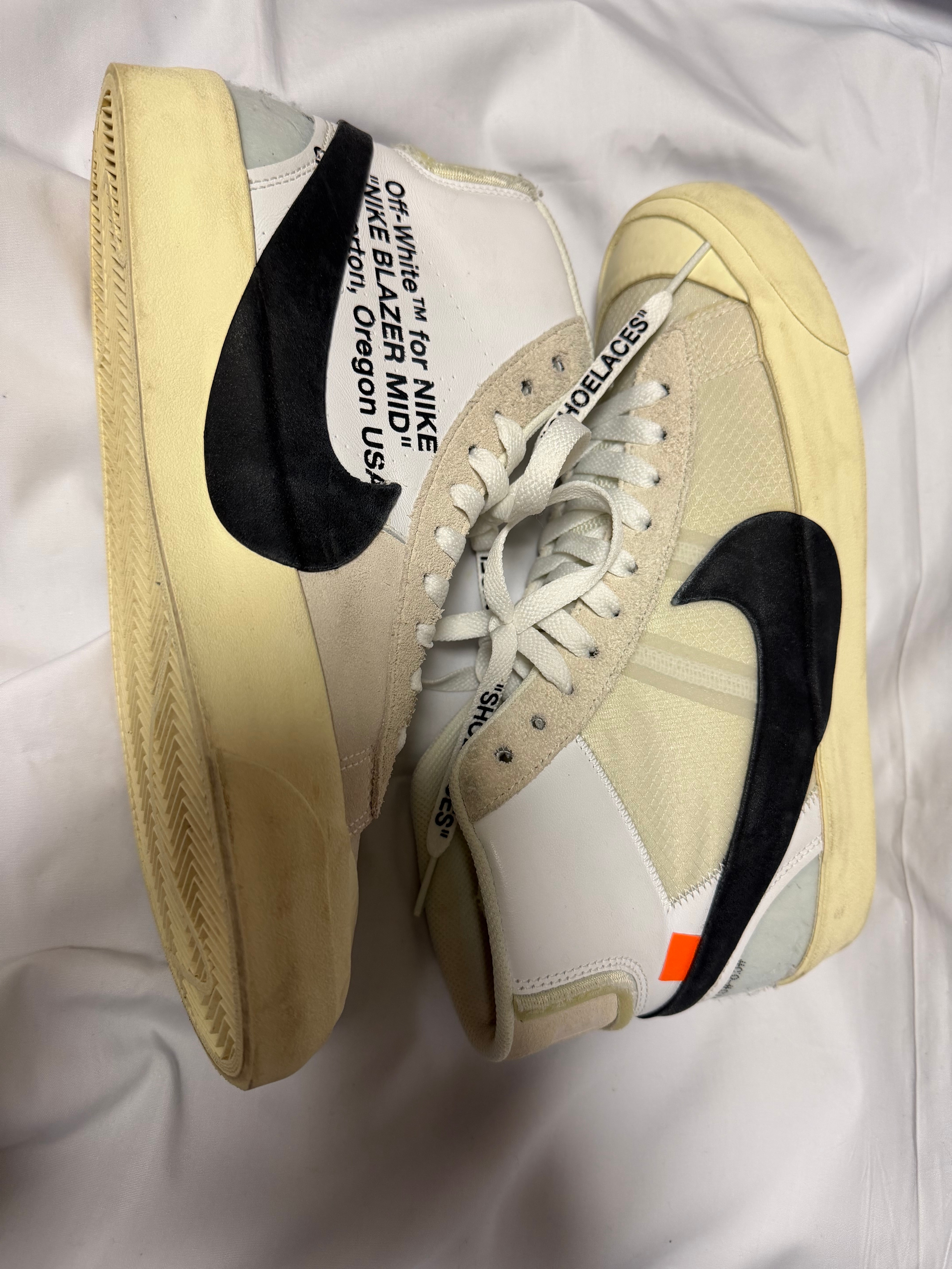 Off-White × Nike The Ten Blazer Mid "White"