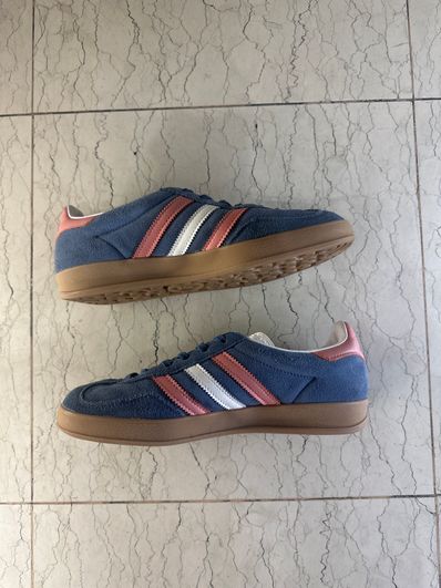 adidas Women's Gazelle Indoor "Preloved Ink Melange/Wonder Clay/Sand Strata"