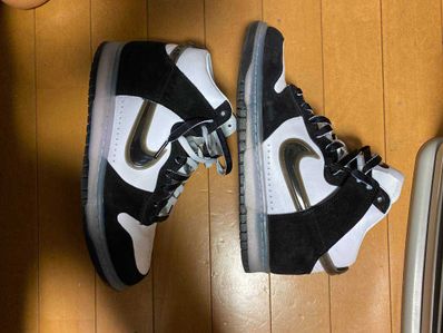 SLAM JAM x NIKE DUNK HIGH "WHITE/CLEAR BLACK"