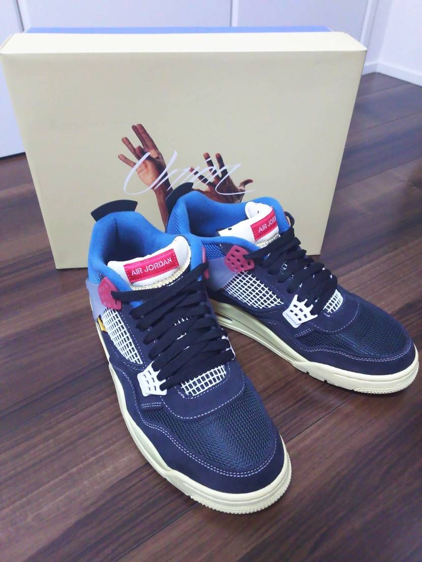 UNION × NIKE AIR JORDAN 4 "OFF NOIR"