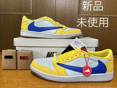 Travis Scott × Nike Women's Air Jordan 1 Retro Low OG "Canary"