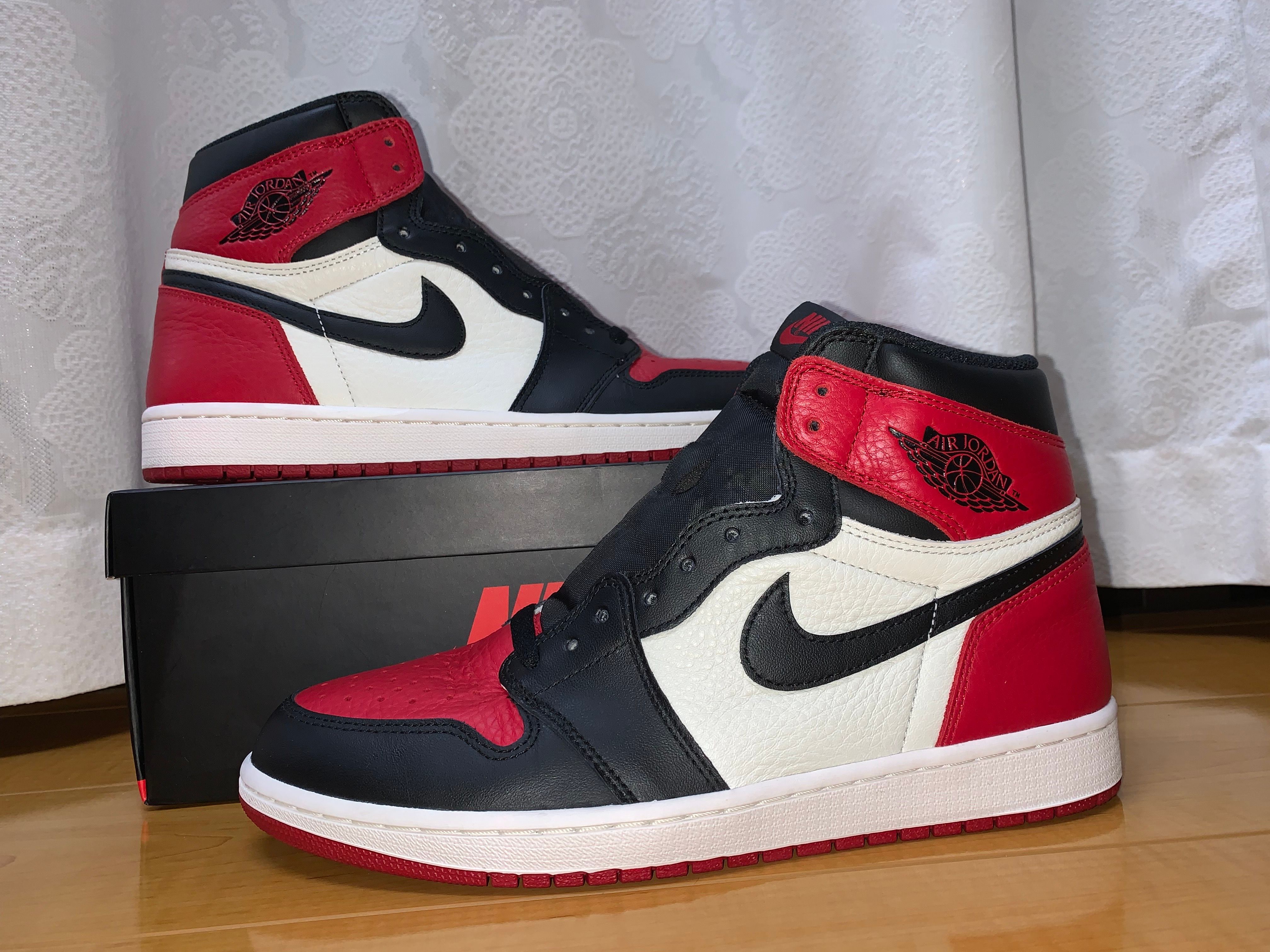 Nike Air Jordan 1 Retro High OG "Bred Toe"
