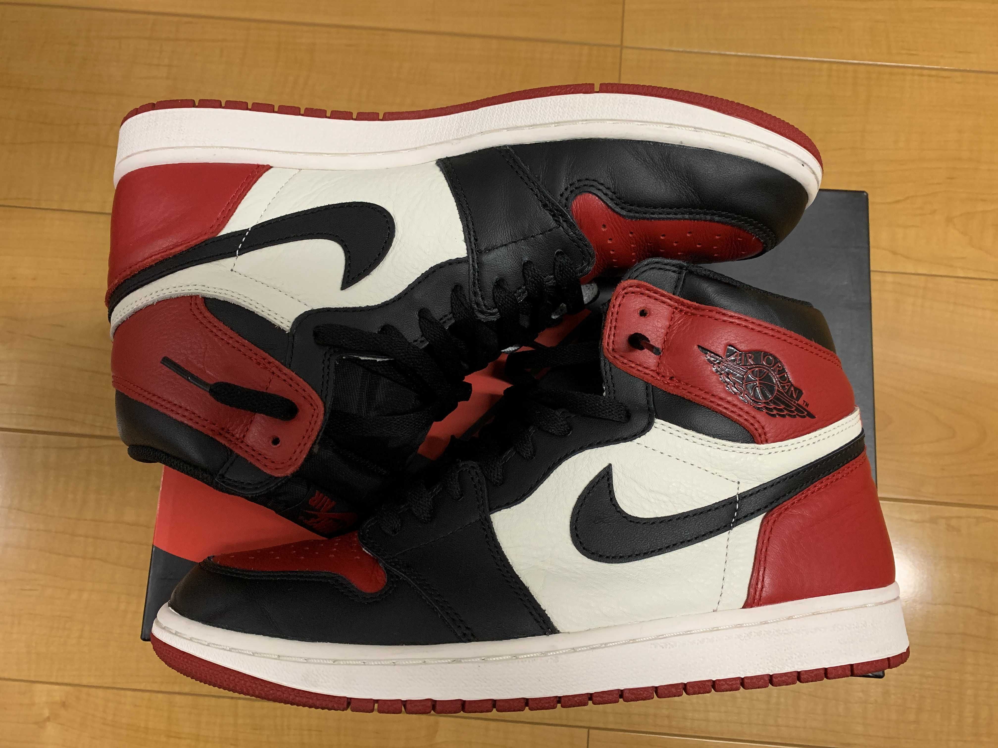 Nike Air Jordan 1 Retro High OG "Bred Toe"