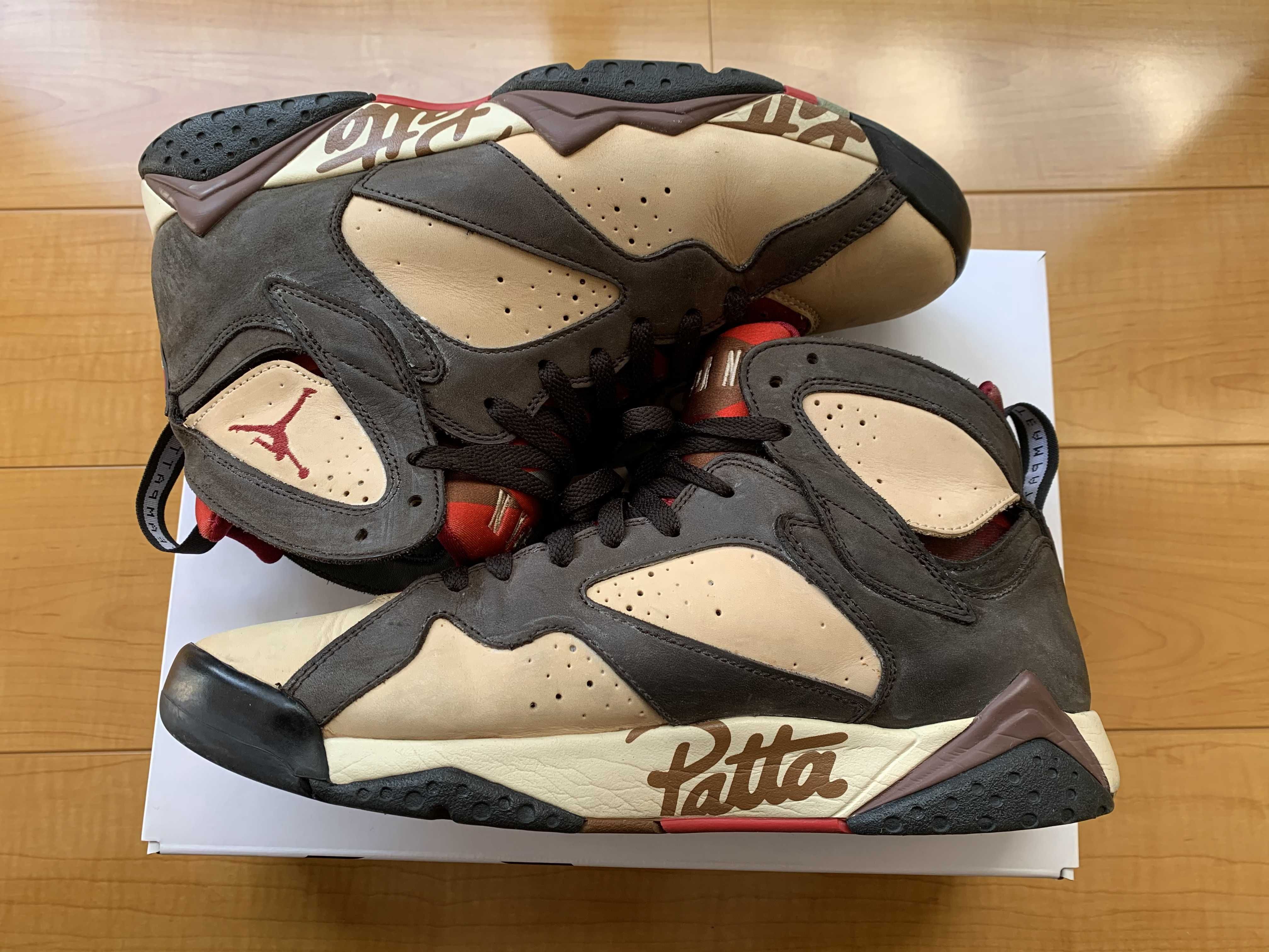 Patta × Nike Air Jordan 7 OG "Brown"