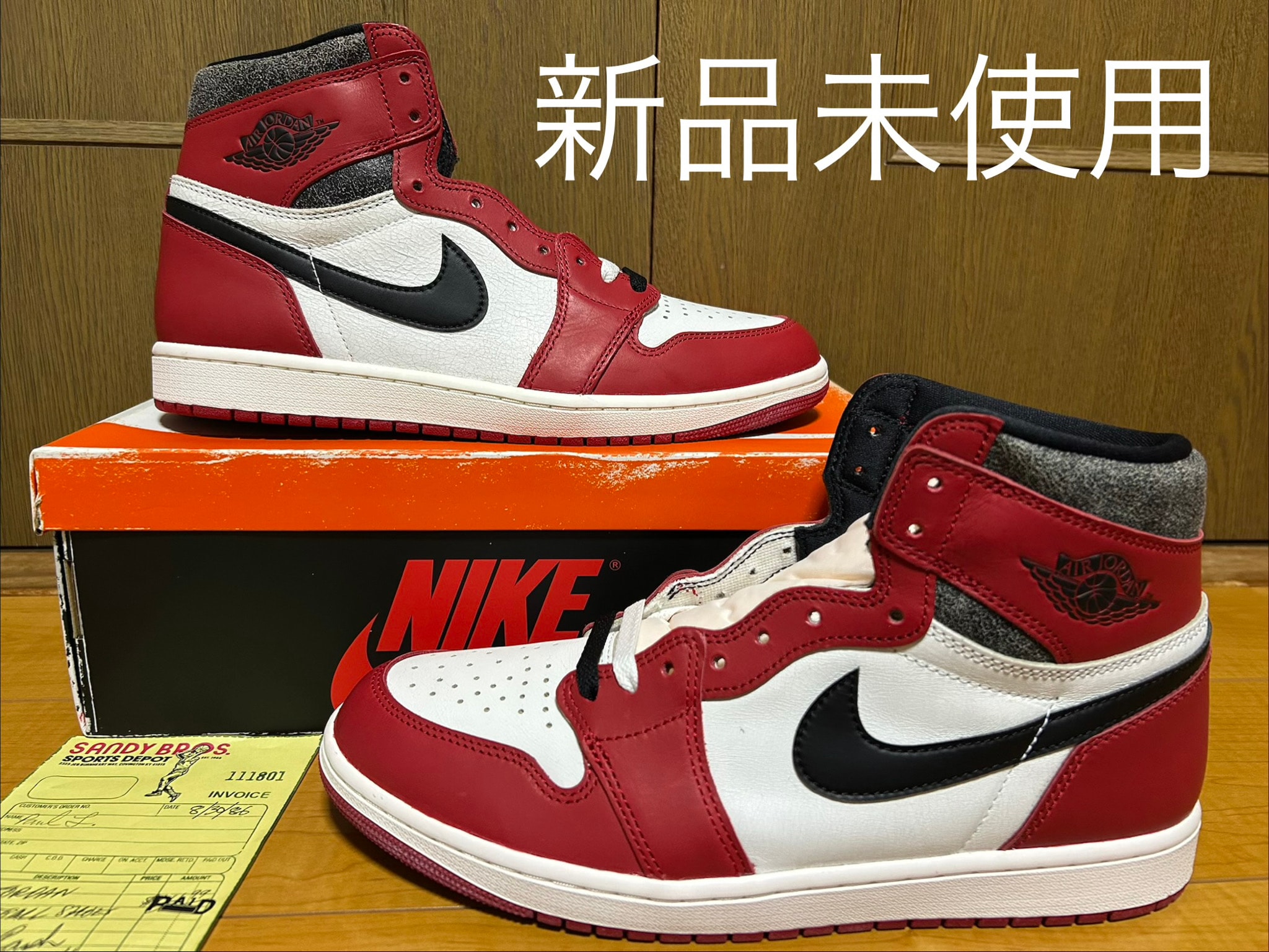 Nike Air Jordan 1 High OG "Lost & Found/Chicago"