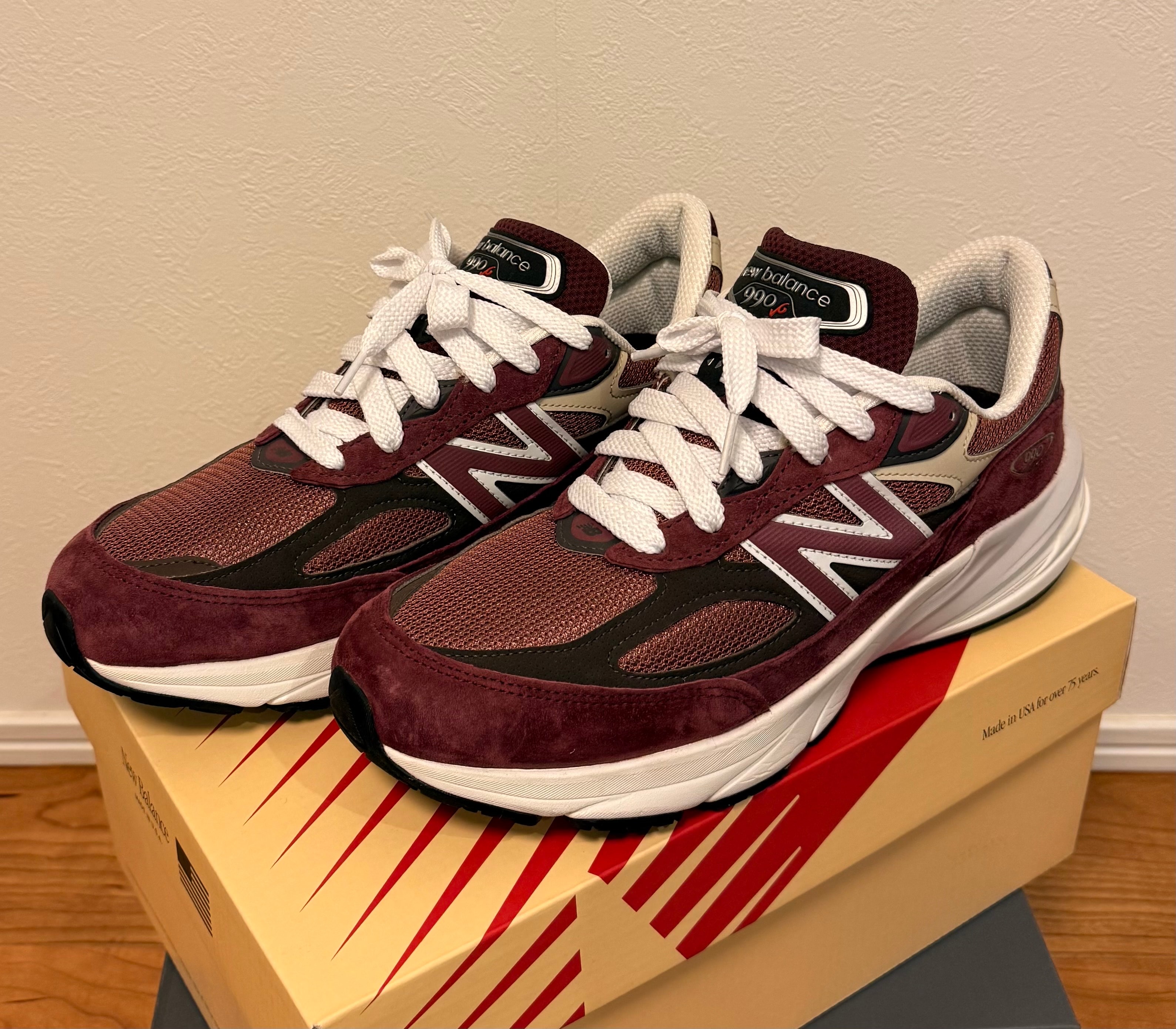 New Balance 990V6 "Burgundy"