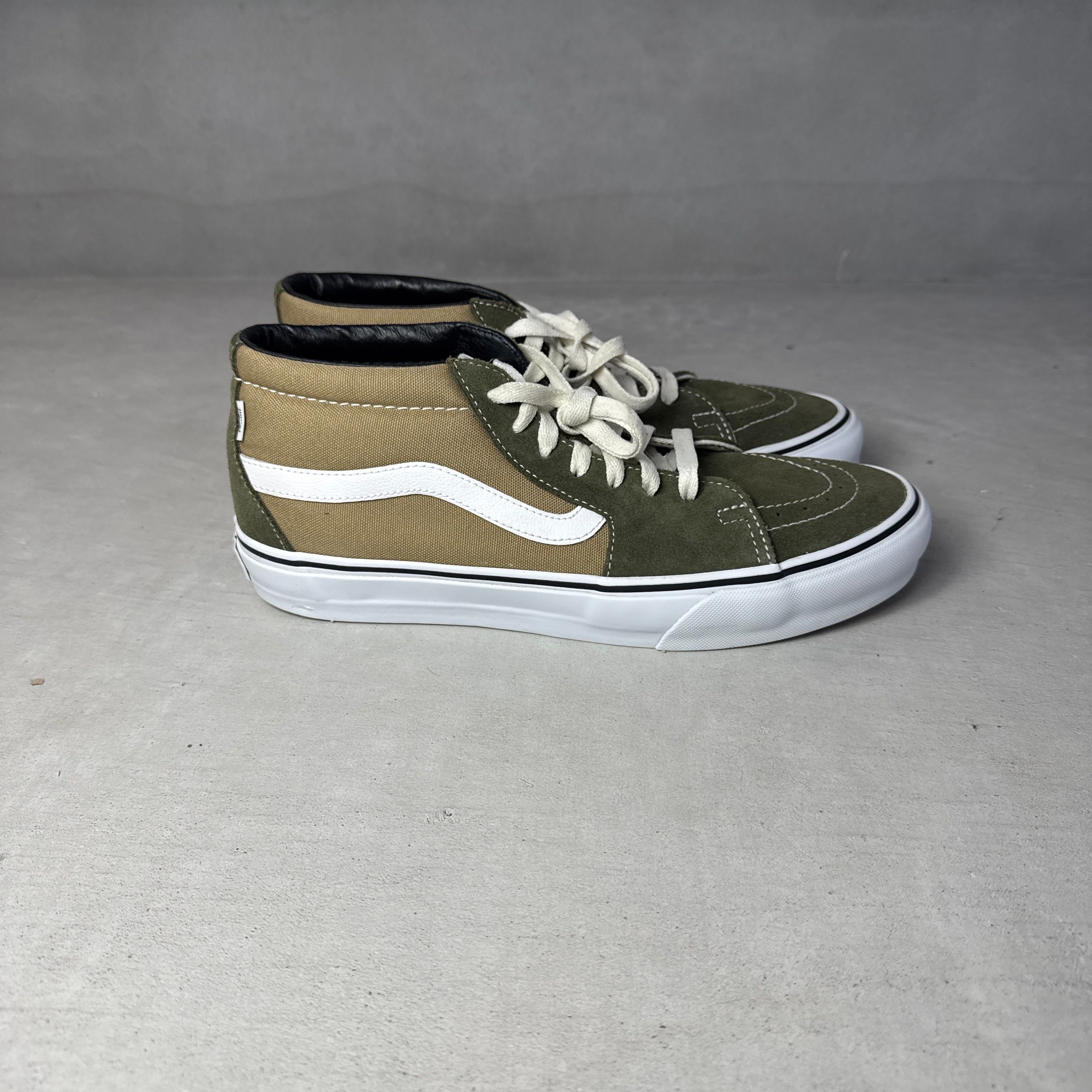 JJJJound × Vans Sk8-Mid "Green"