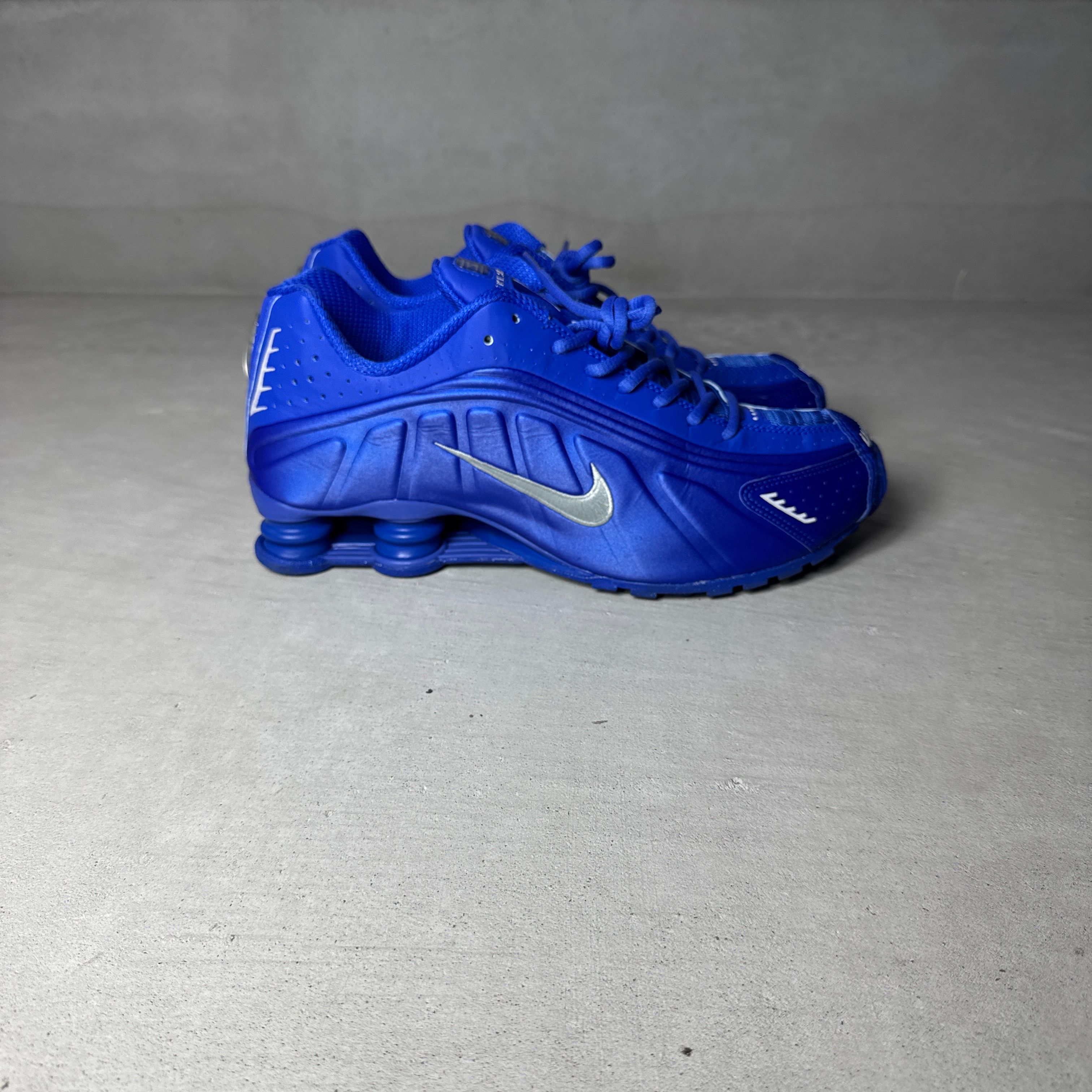 Nike Women's Shox R4 "Racer Blue and Metallic Silver"