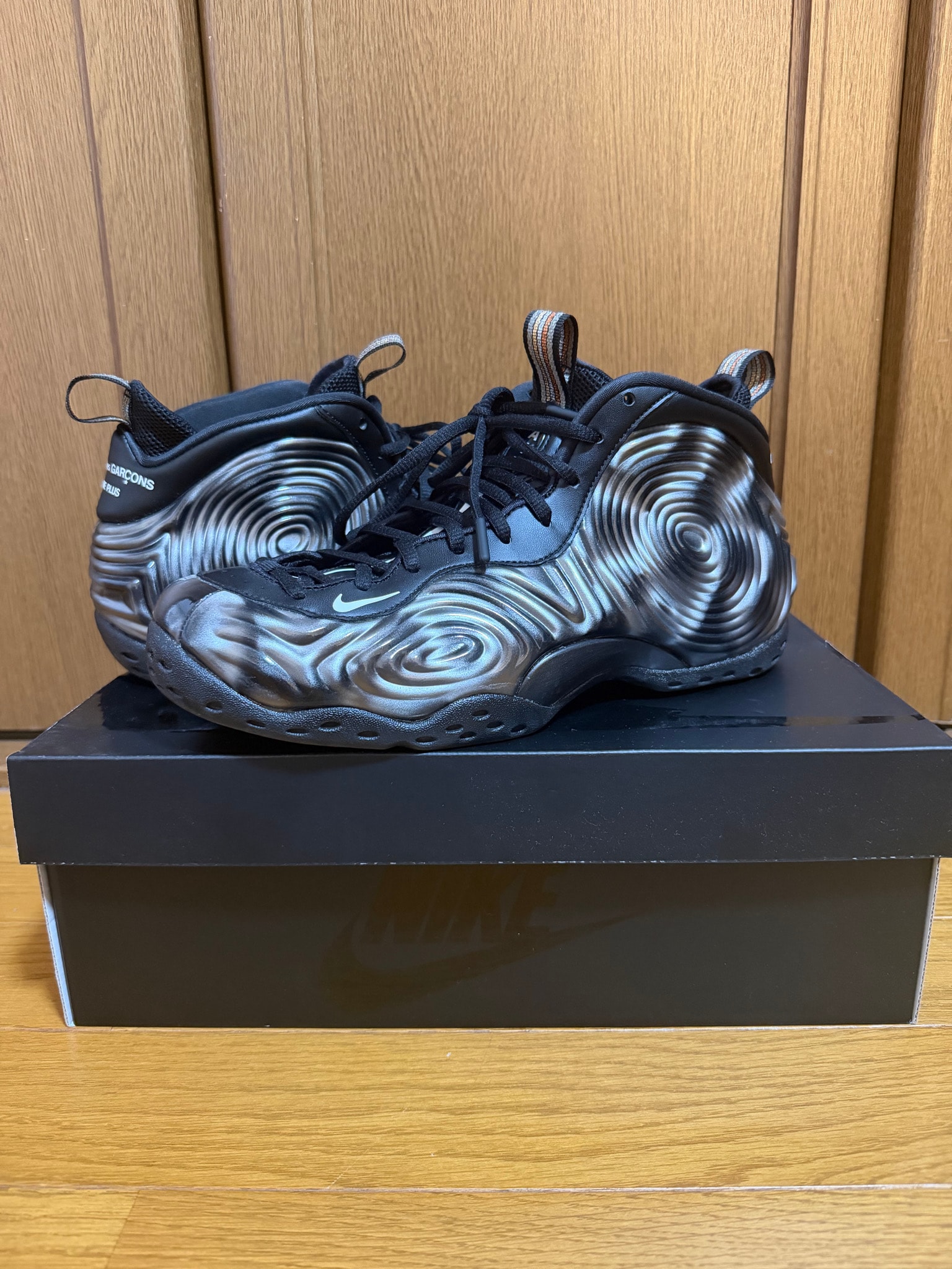 COMME des GARCONS HOMME PLUS × Nike Air Foamposite One "Olympic"