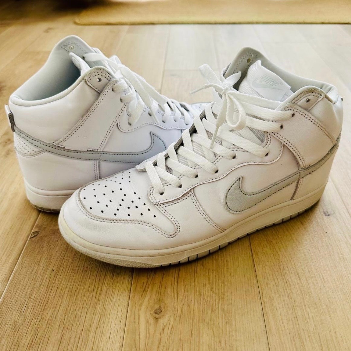 Nike Dunk High "Pure Platinum"