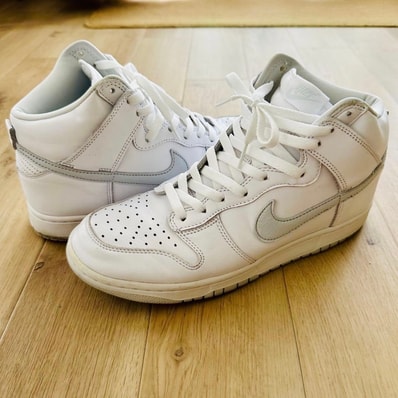 Nike Dunk High "Pure Platinum"