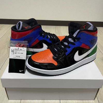 NIKE Women's AIR JORDAN 1 MID "PATENT BLEND"