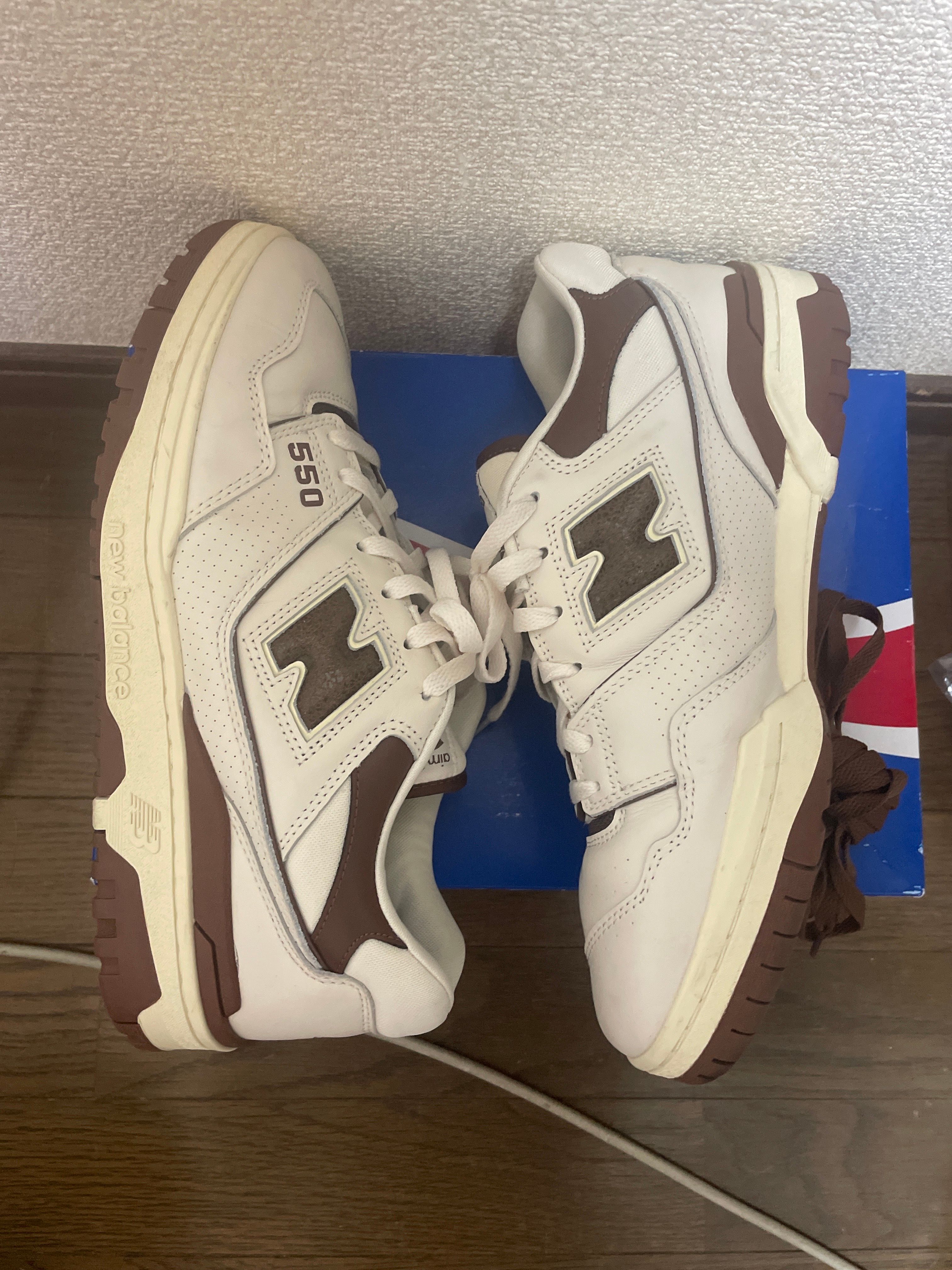 Aime Leon Dore × New Balance 550 "White/Brown"