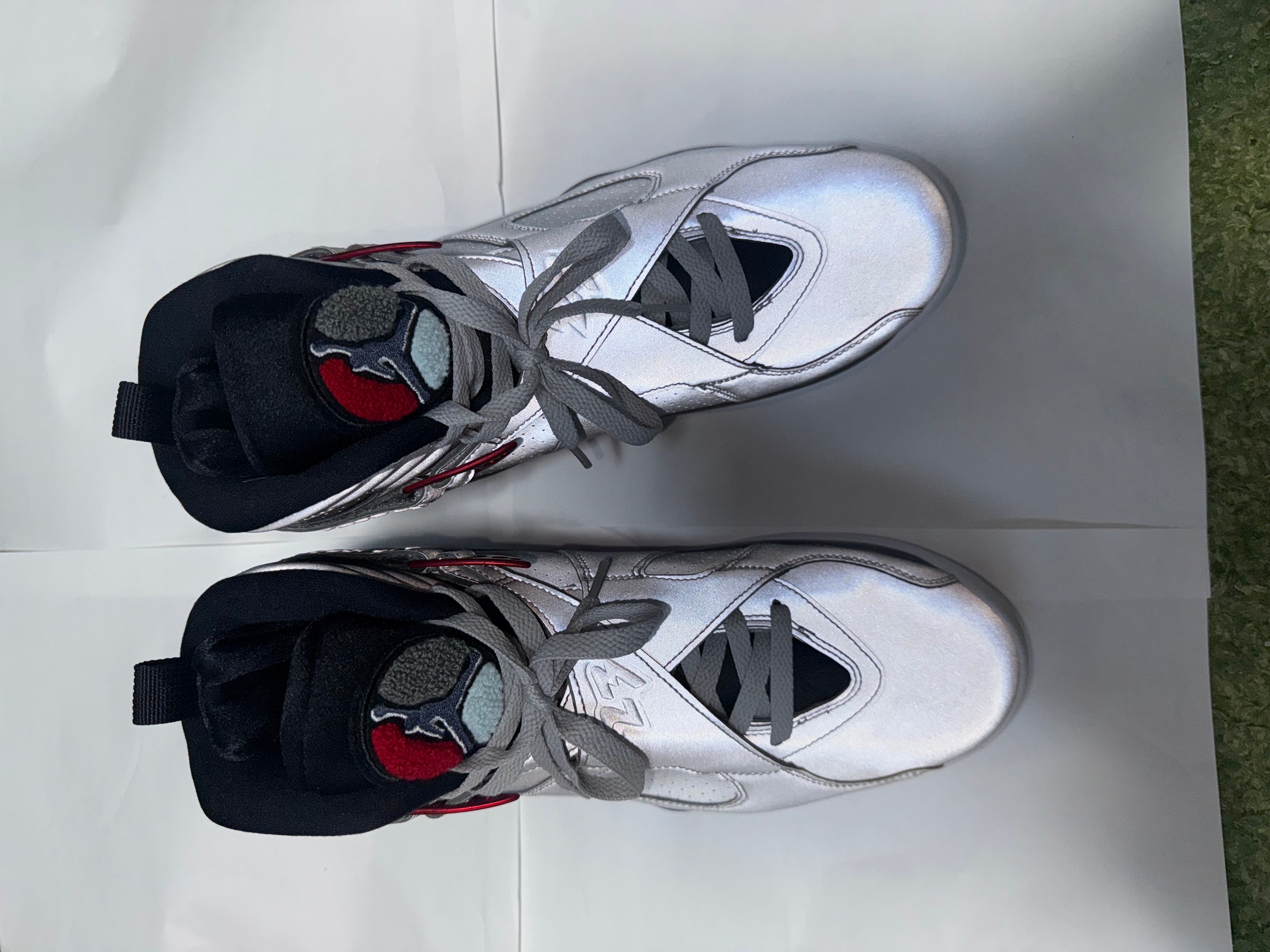 Nike Air Jordan 8 Retro SP "Reflect Silver/Hyper Blue/True Red"